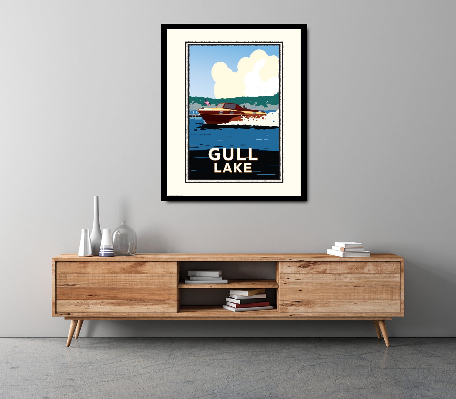 Landmark MN | Gull Lake Art Print