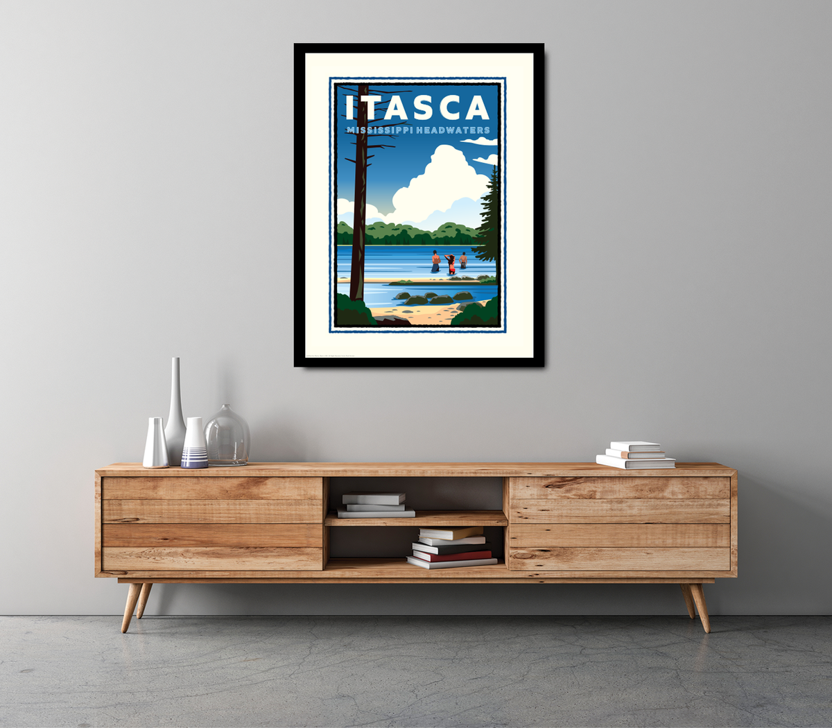 Landmark MN | Itasca State Park Art Print