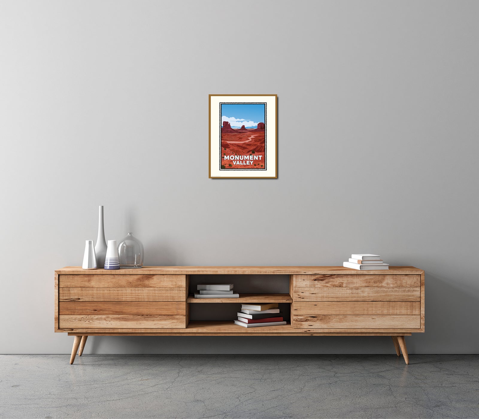 Landmark AZ | Monument Valley Art Print