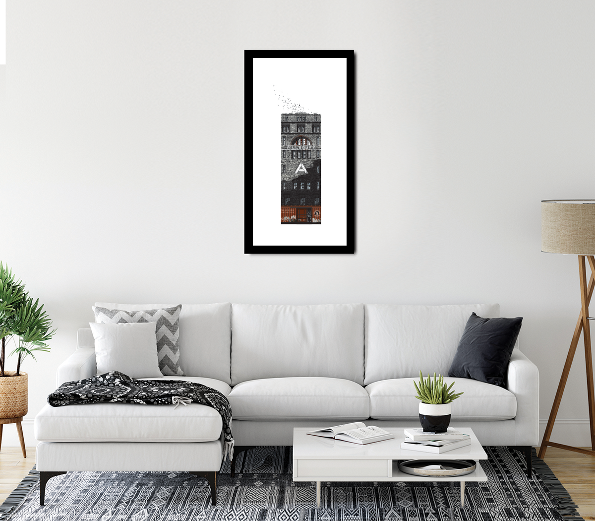 Birdhouse | Pillsbury A Mill Building Minneapolis Art Print