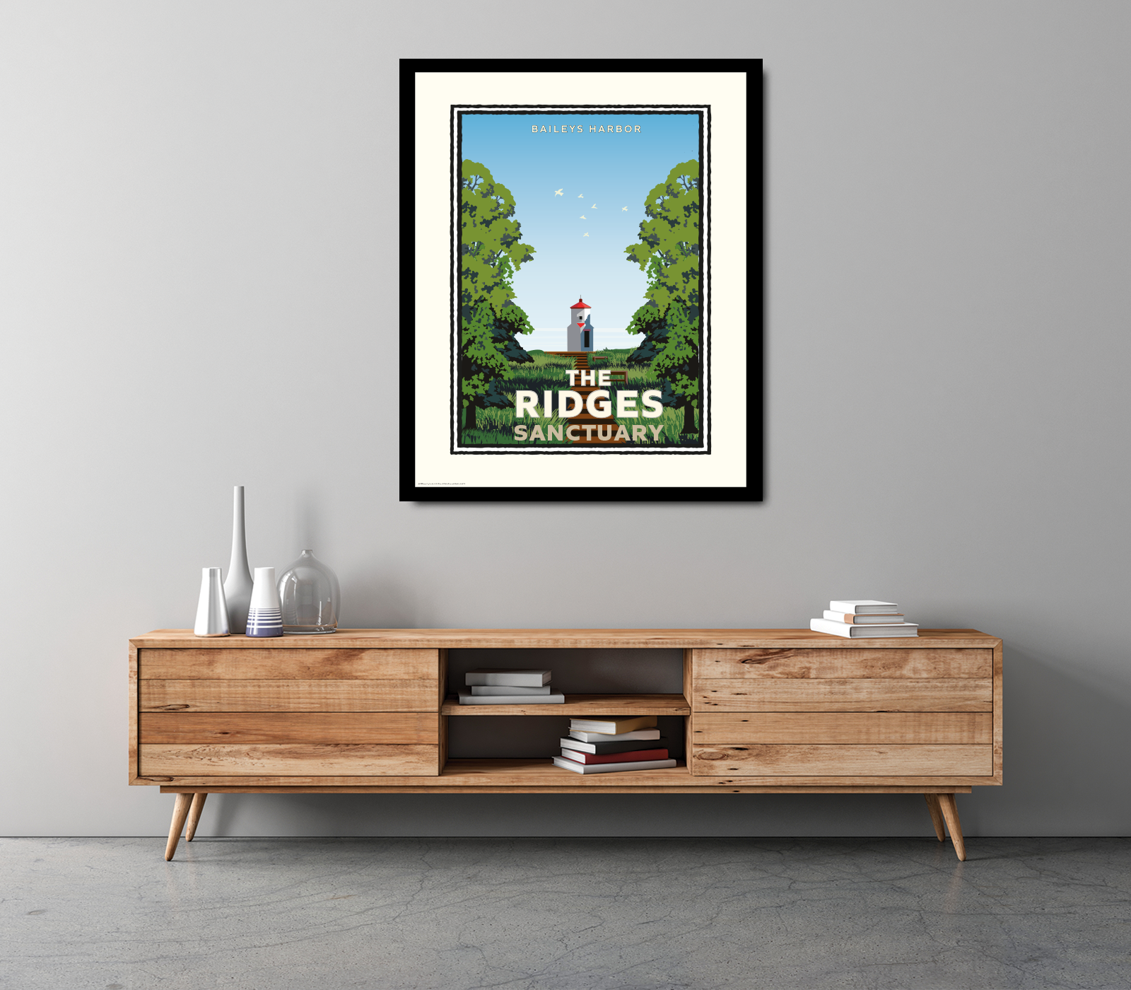 Landmark WI | The Ridges Sanctuary Door County Art Print