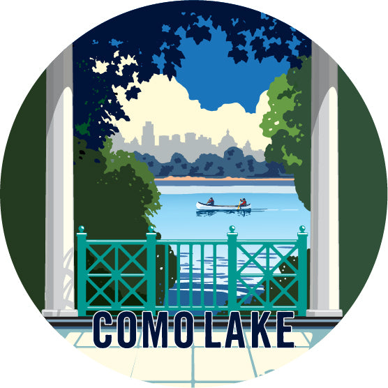 Landmark MN | Como Lake Coaster Pack