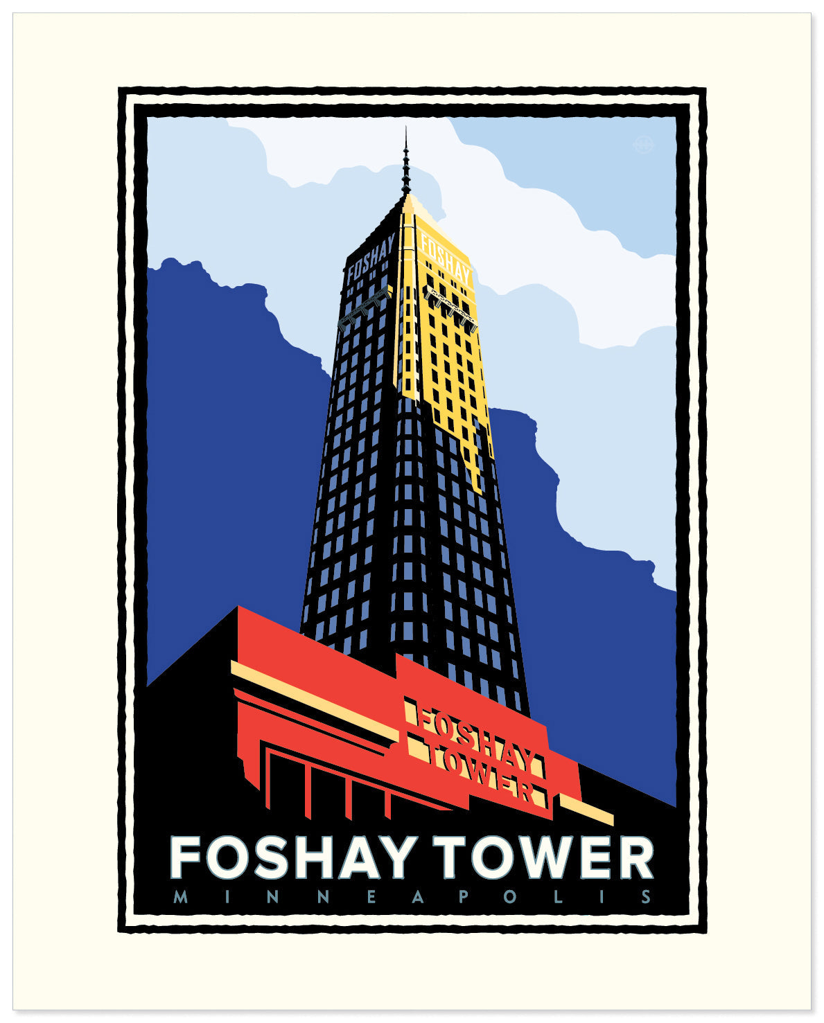 Foshay Tower Minneapolis — Folded Card
