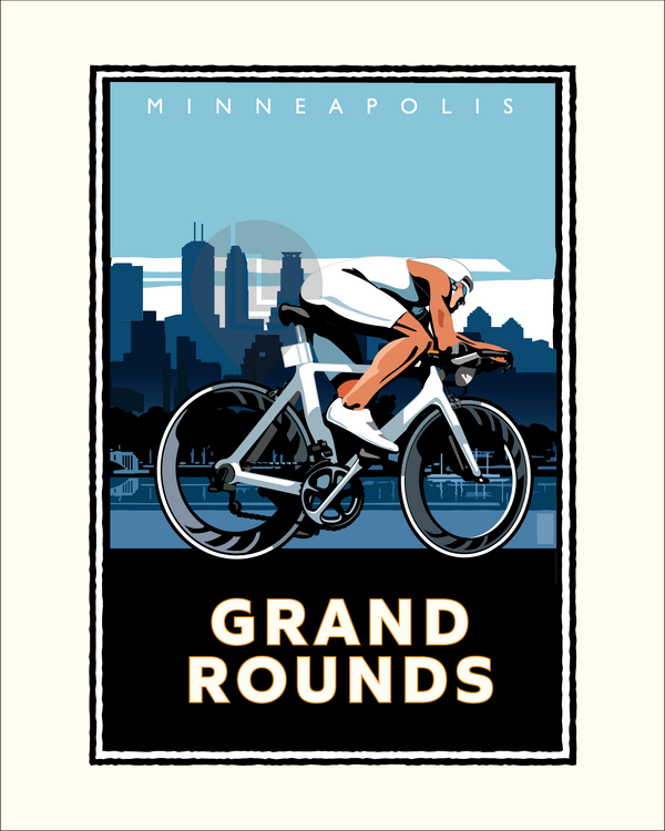 Grand Rounds Mn Grand Rounds Minneapolis Travel Poster | Minnesota Wall Art - Legendary ...
