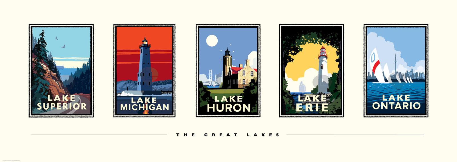 Landmark Great Lakes | Great Lakes Collage