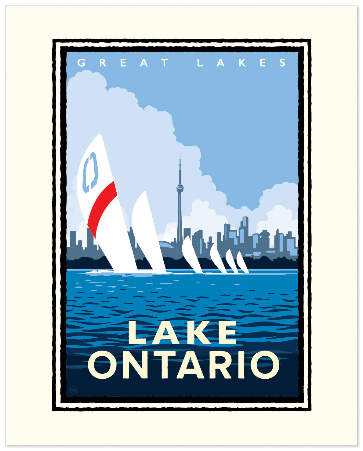 Lake Ontario — Great Lakes Art Print