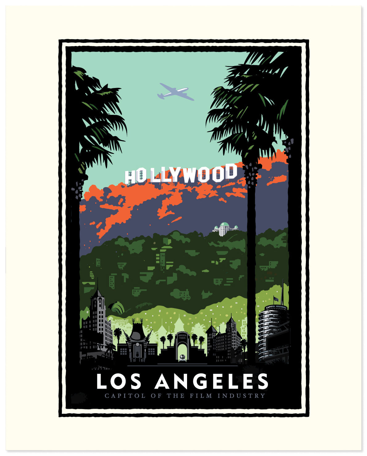 Hollywood Days — California Art Print