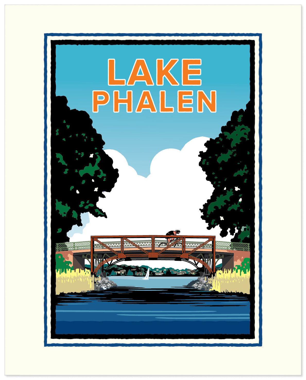 Lake Phalen — Folded Card