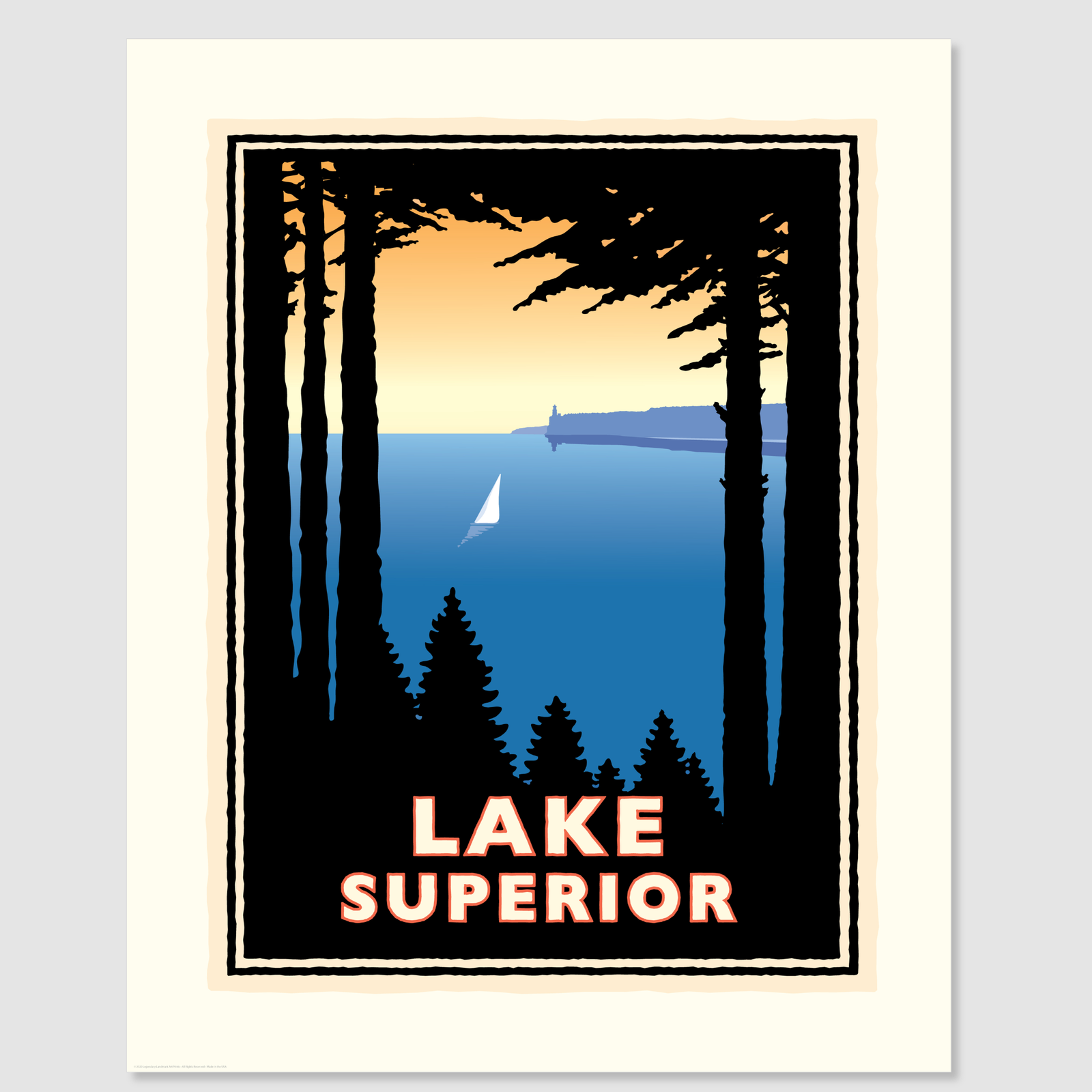 Cabin Life Bundle — Minnesota North Shore Art Print Set of 3