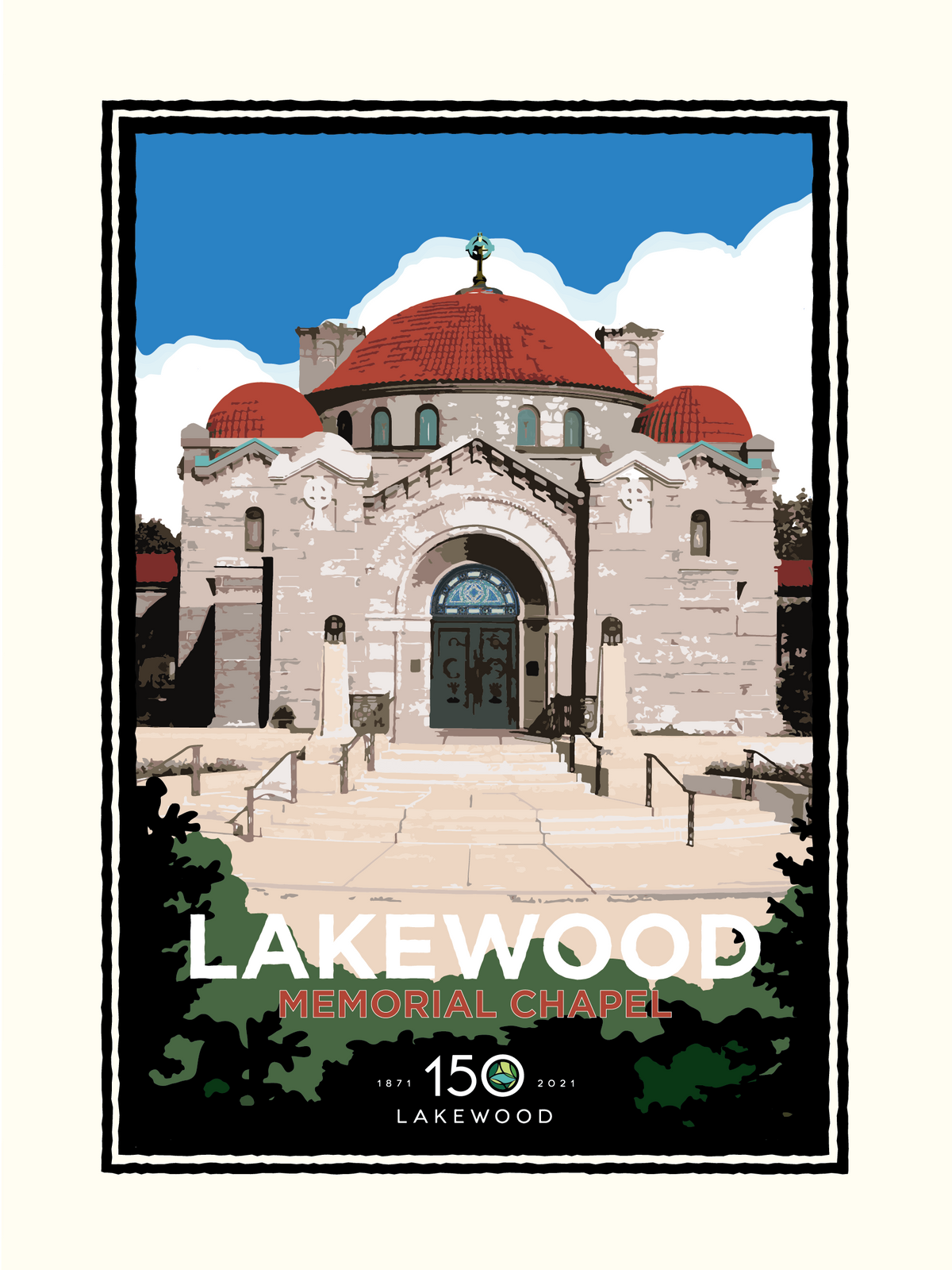 Lakewood Memorial Chapel — Folded Card