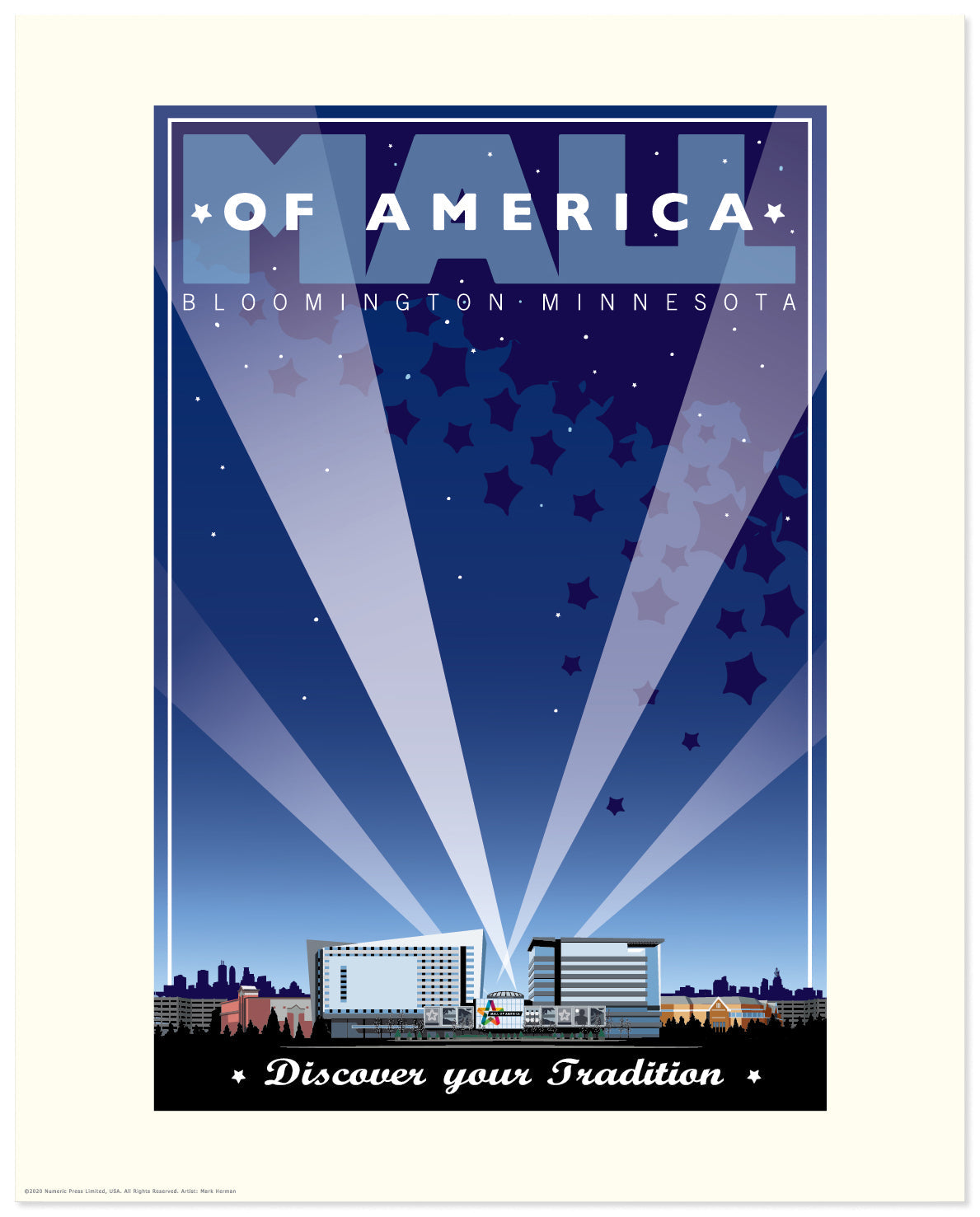 Mall of America — Folded Card