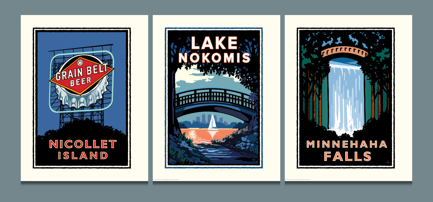 Shop Unique Travel Posters & Art Prints | Legendary Landmark Art