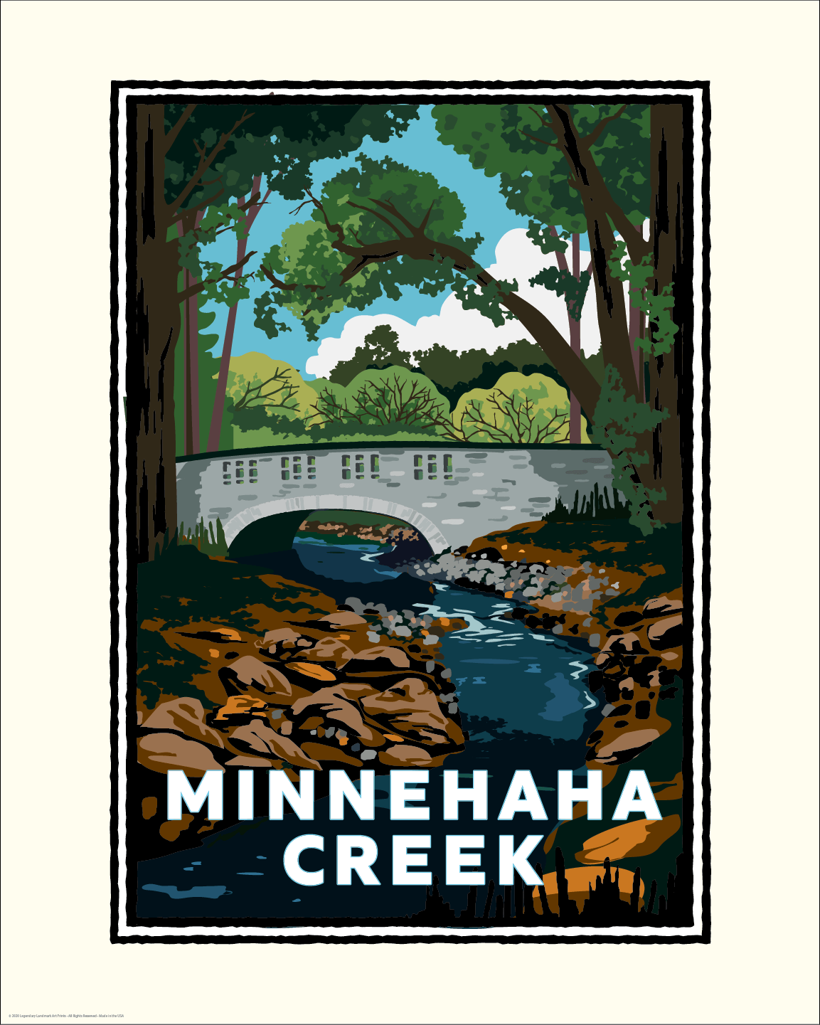 Landmark MN | Minnehaha Creek Summer