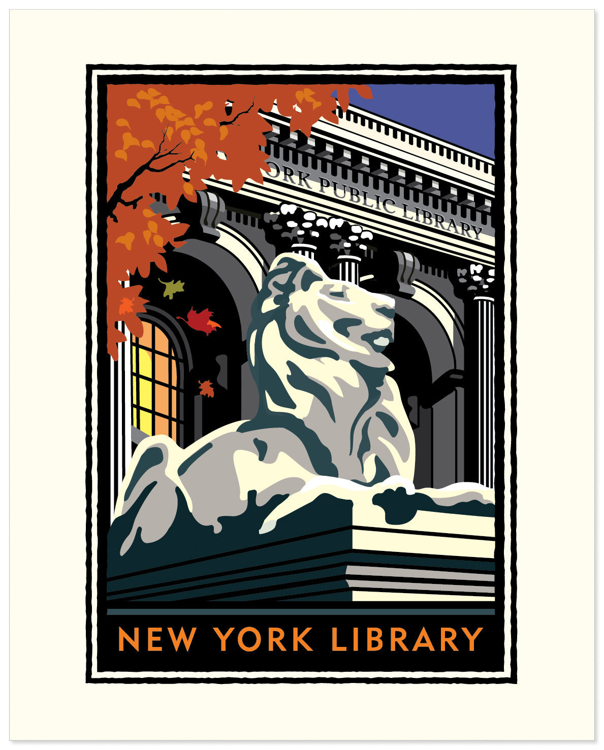 New York Public Library — New York City Art Print