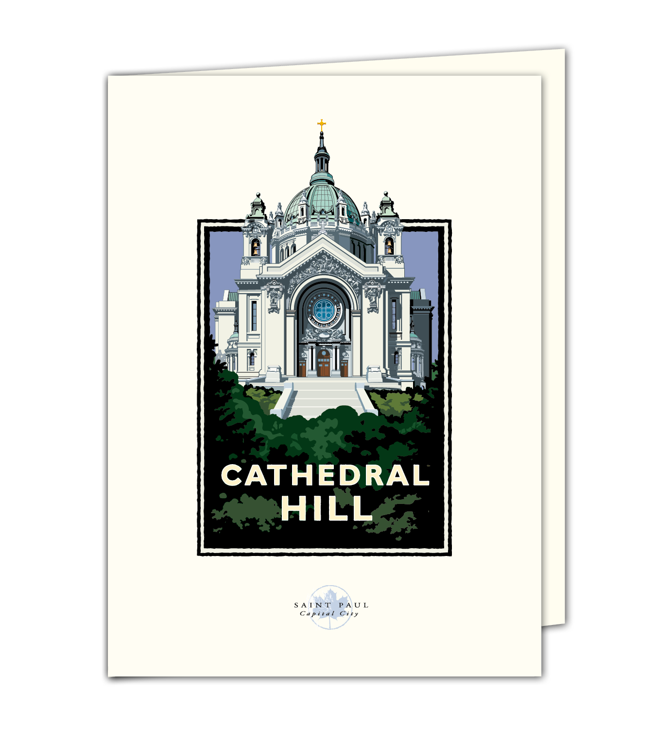 Landmark MN | Cathedral Hill St Paul Art Print