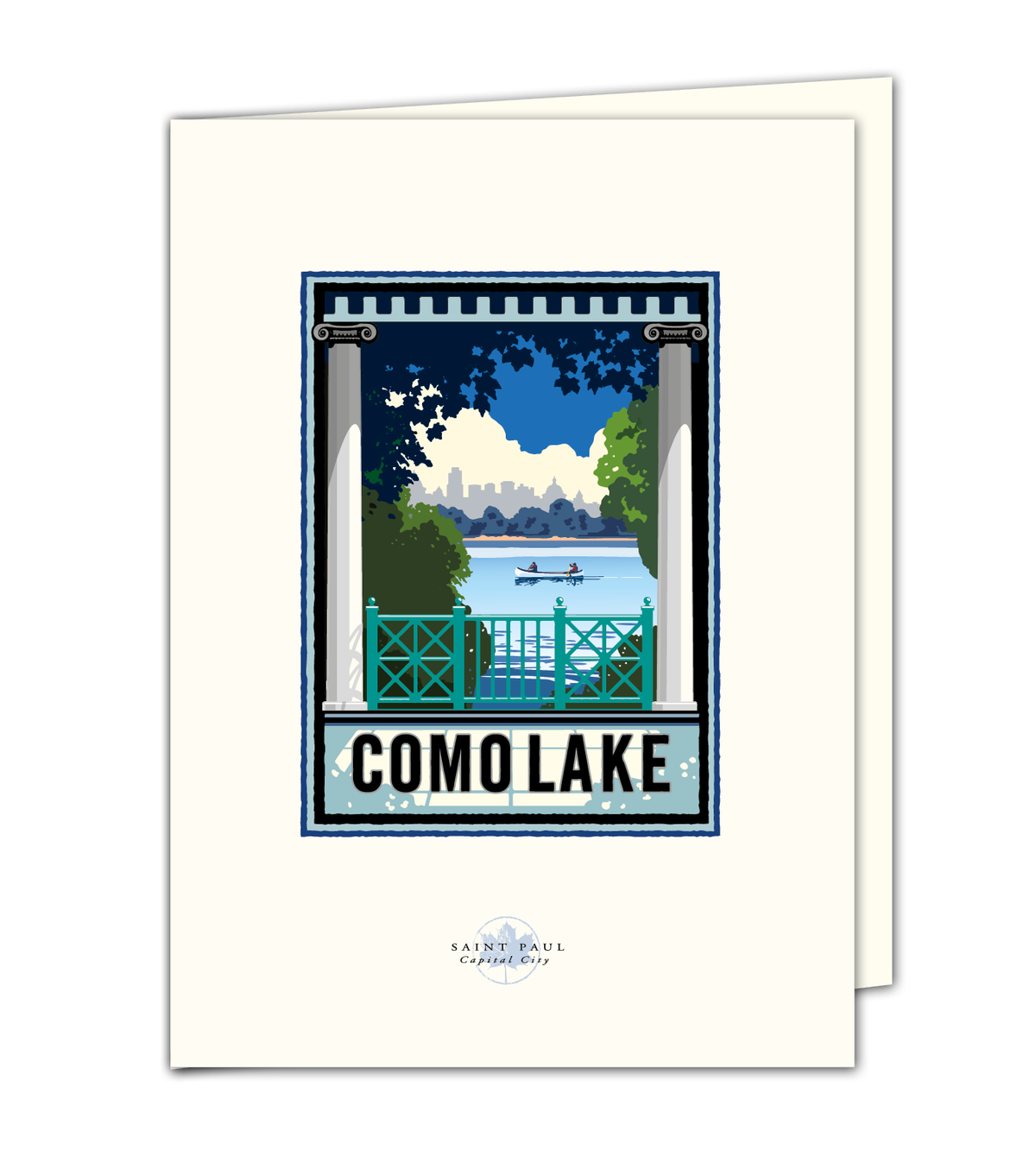 Landmark MN | Como Lake St Paul Art Print