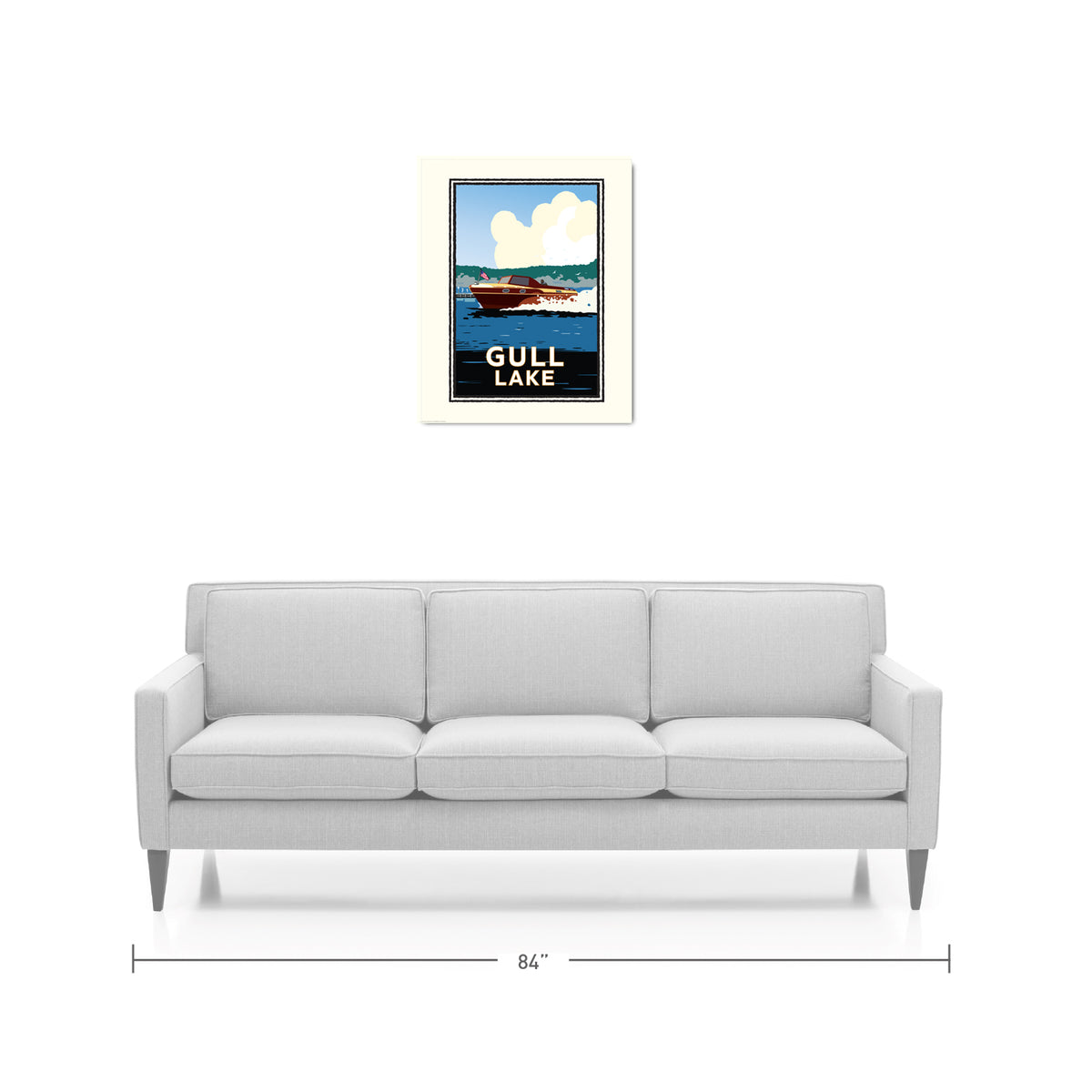 Landmark MN | Gull Lake Art Print
