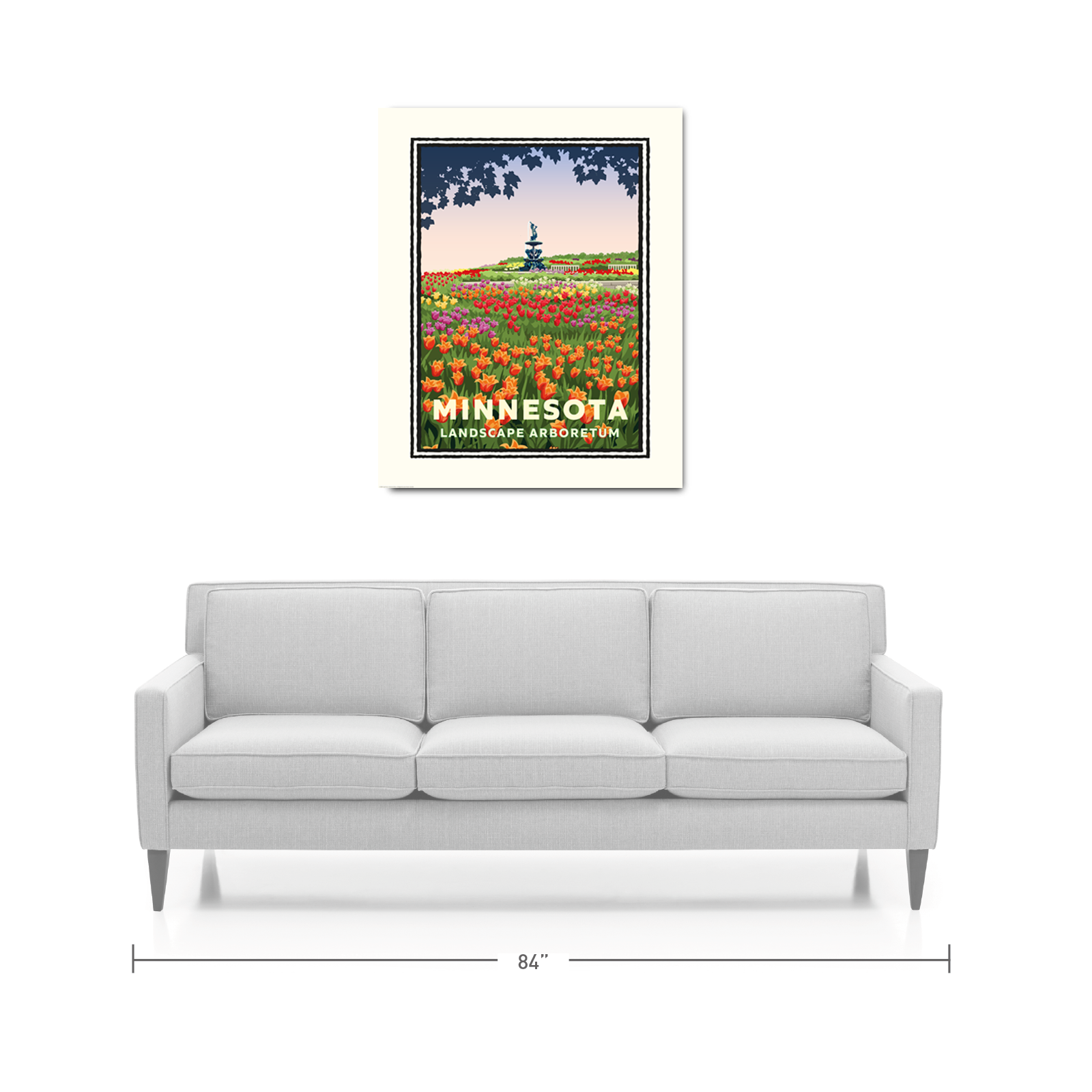 Landmark MN | Minnesota Landscape Arboretum Art Print