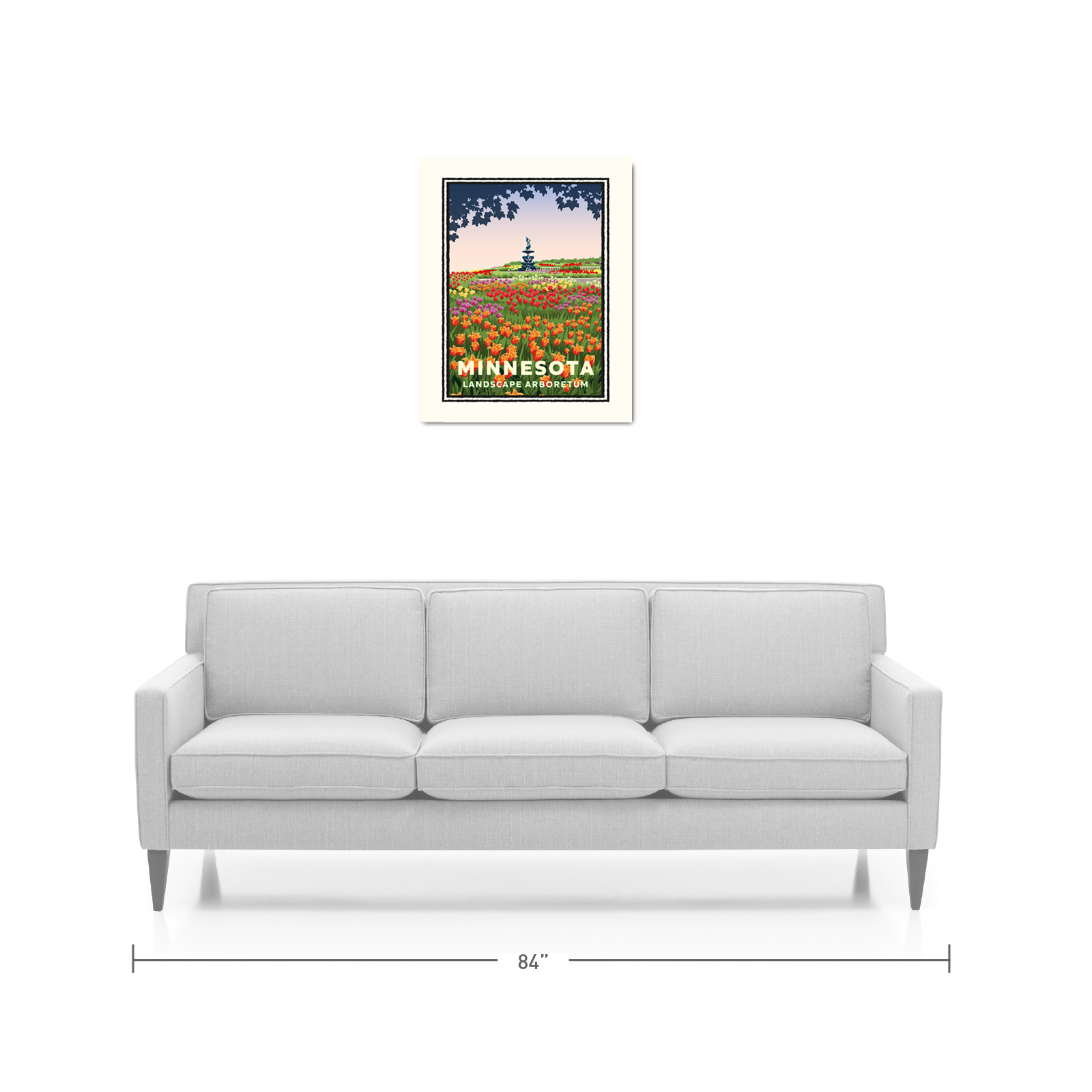 Landmark MN | Minnesota Landscape Arboretum Art Print