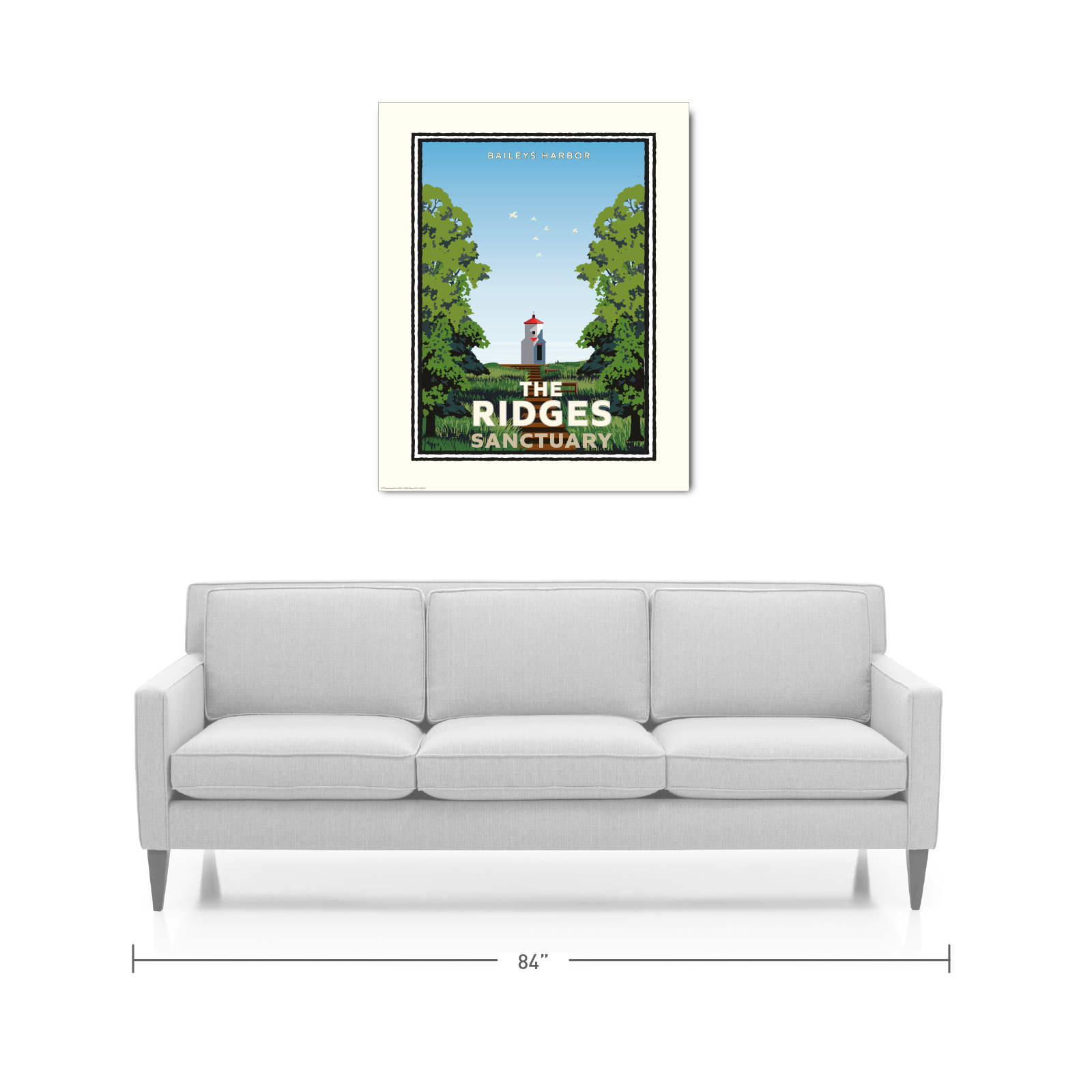 Landmark WI | The Ridges Sanctuary Door County Art Print