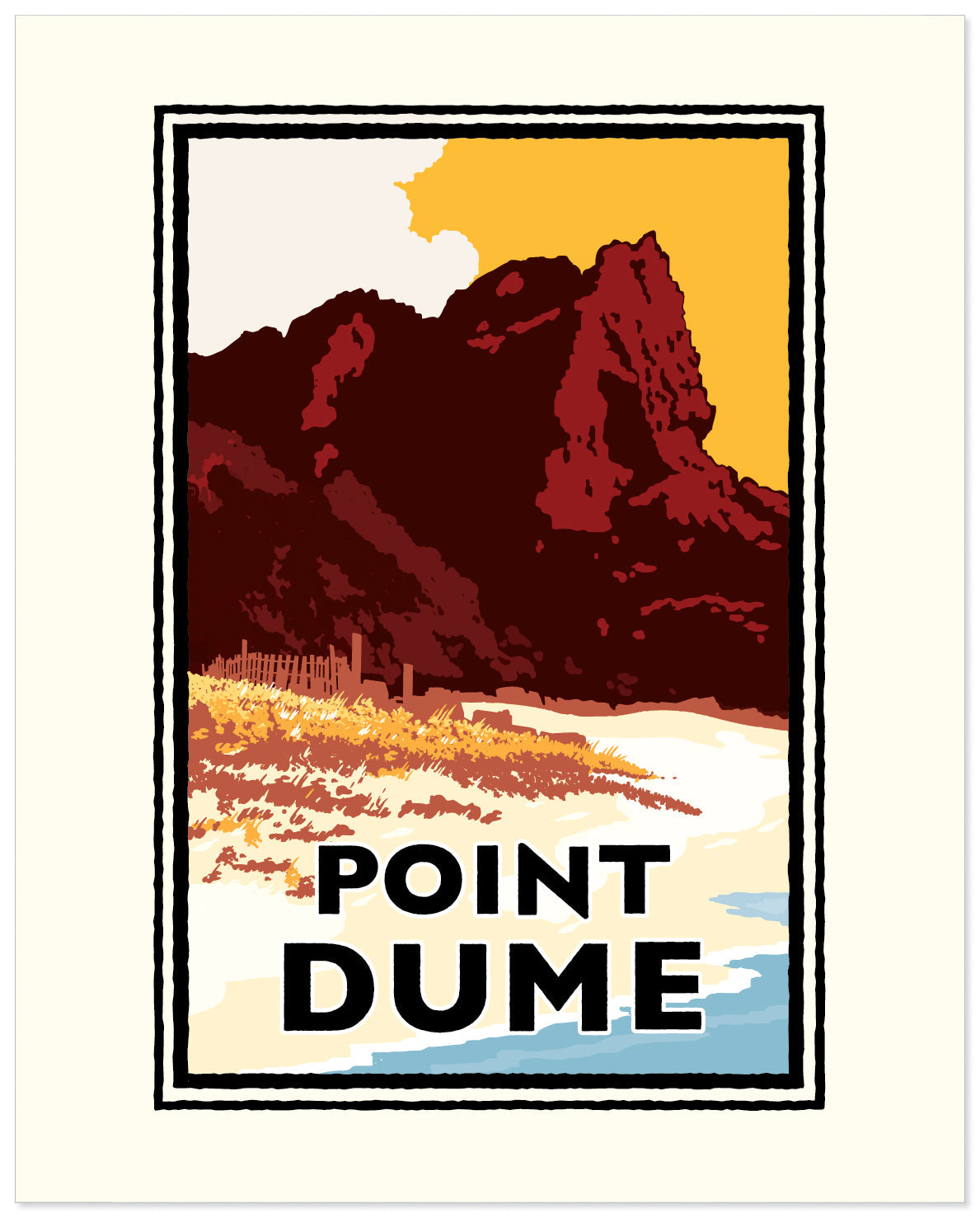 Point Dume Malibu — California Art Print