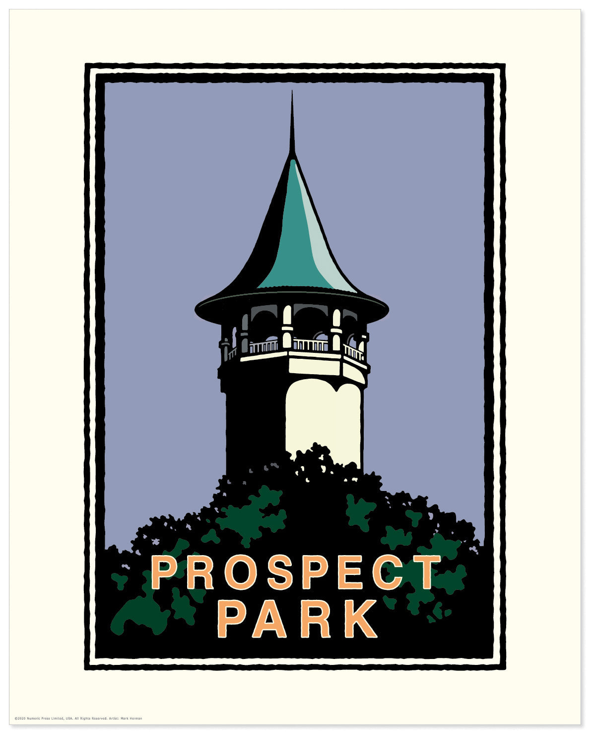 Prospect Park — Folded Card