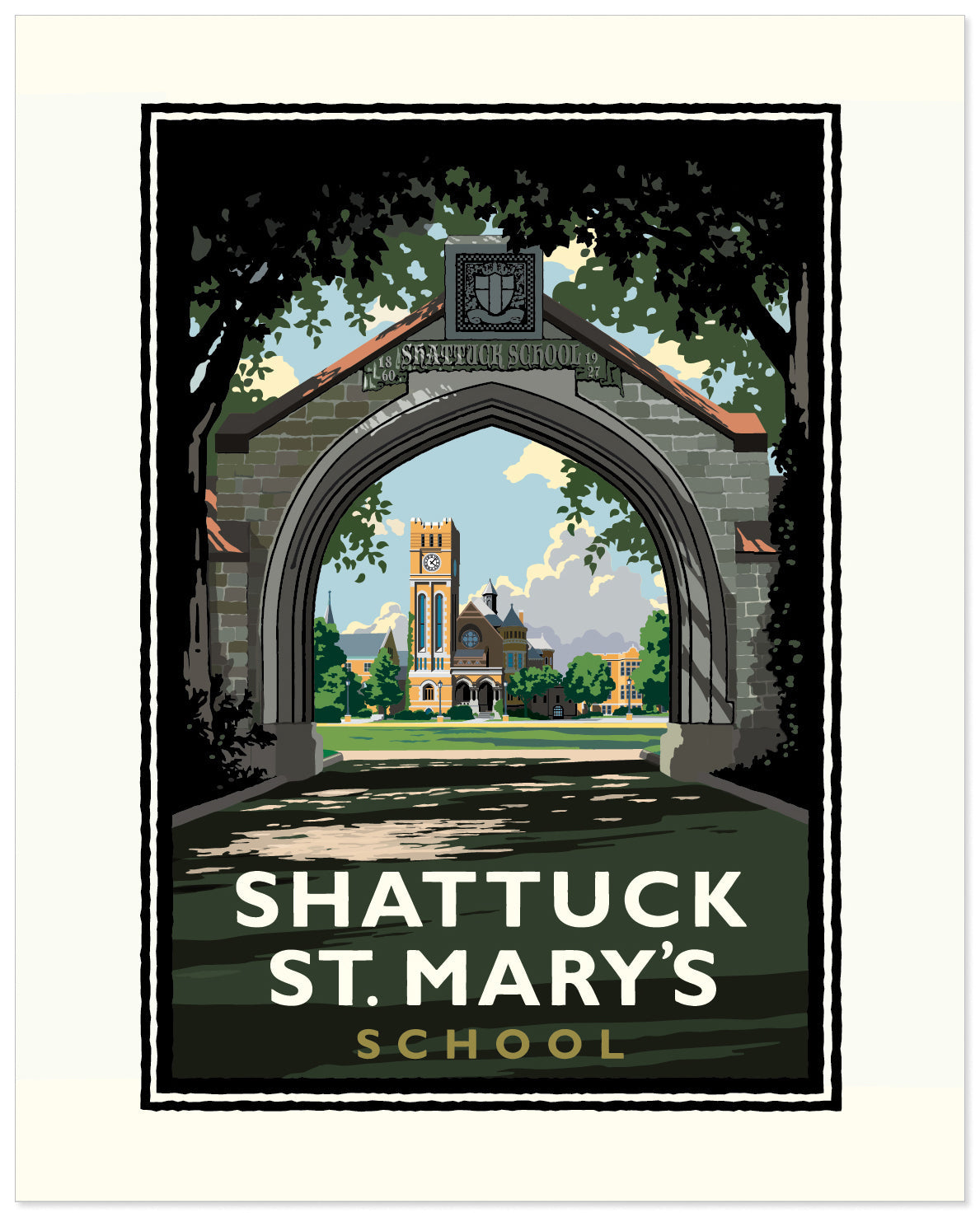 Shattuck St. Mary's School — Folded Card