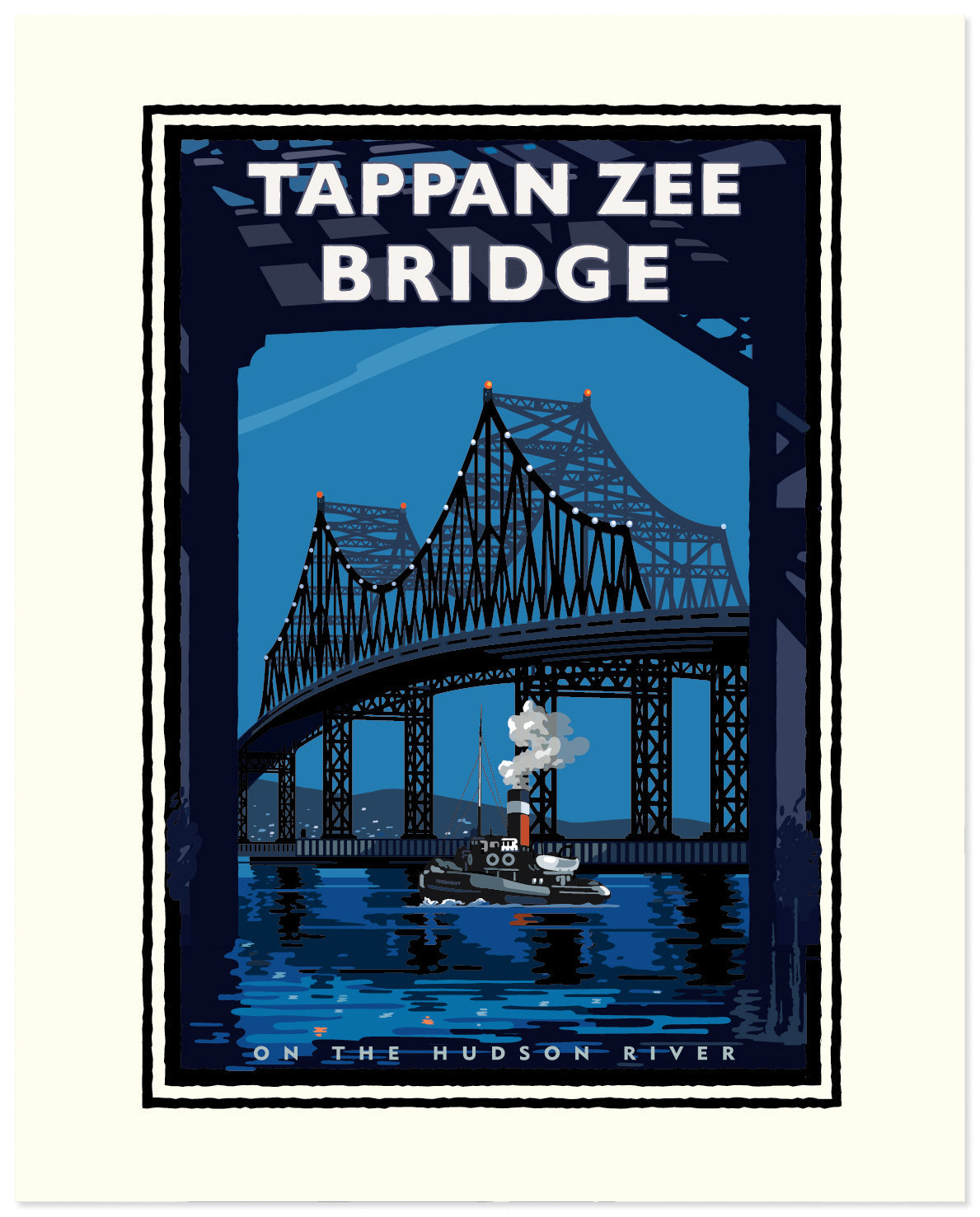 Tappan Zee Bridge — New York City Art Print