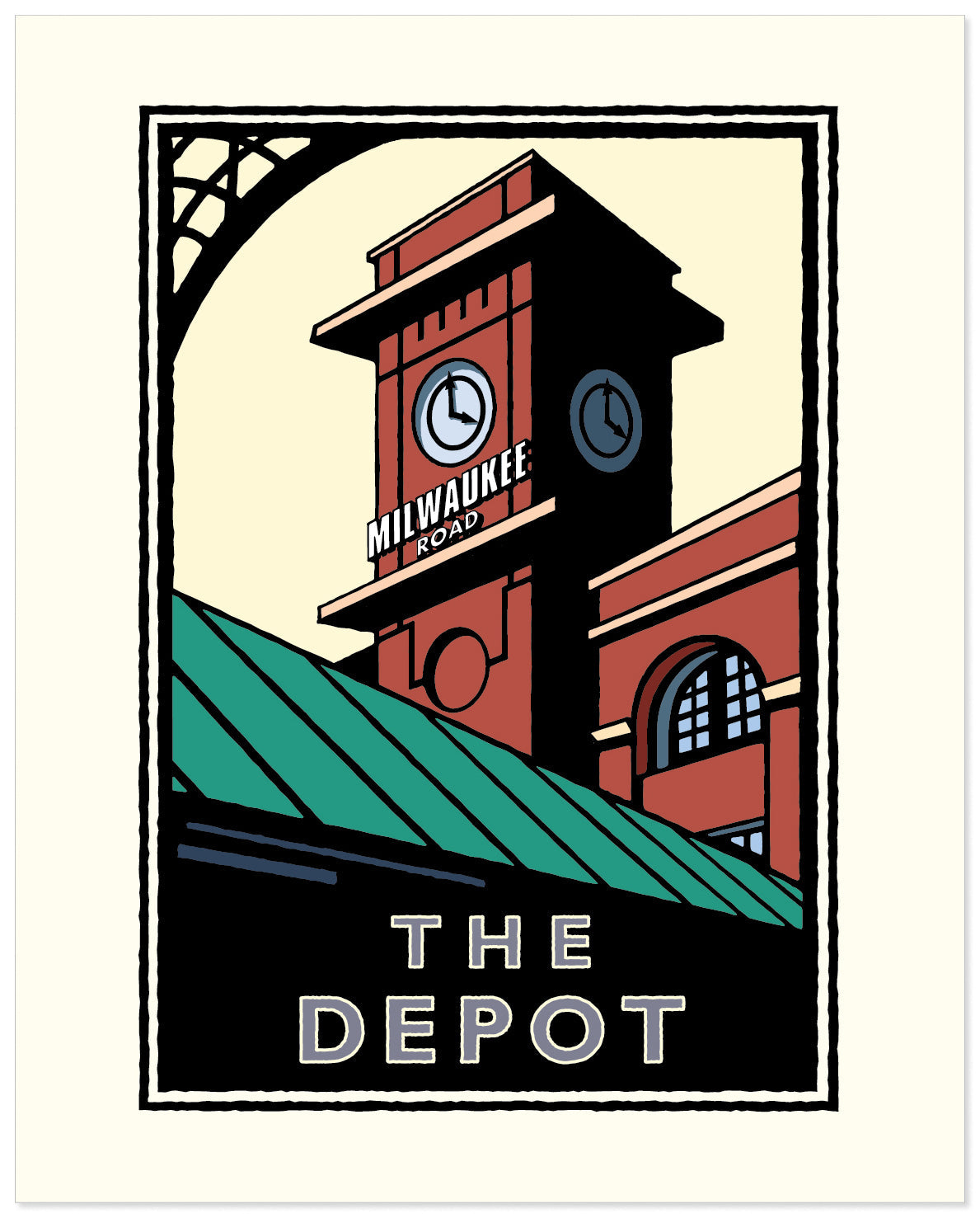 The Depot Minneapolis — Folded Card