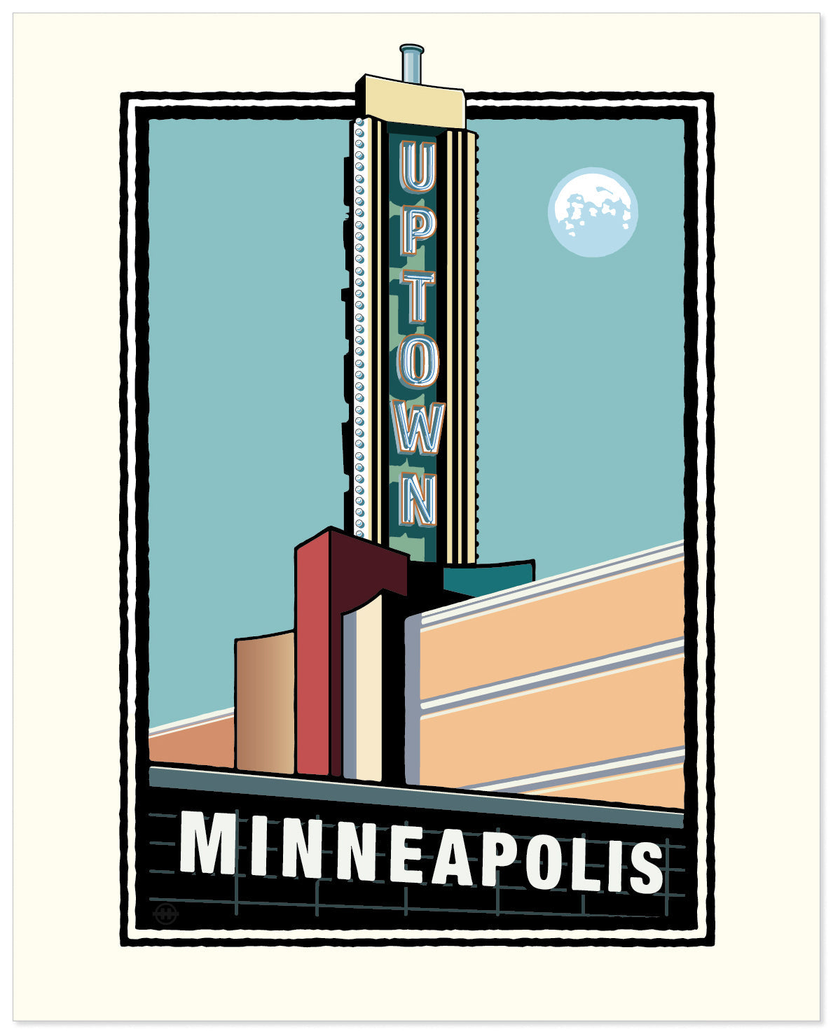 Uptown Theater Minneapolis — Folded Card