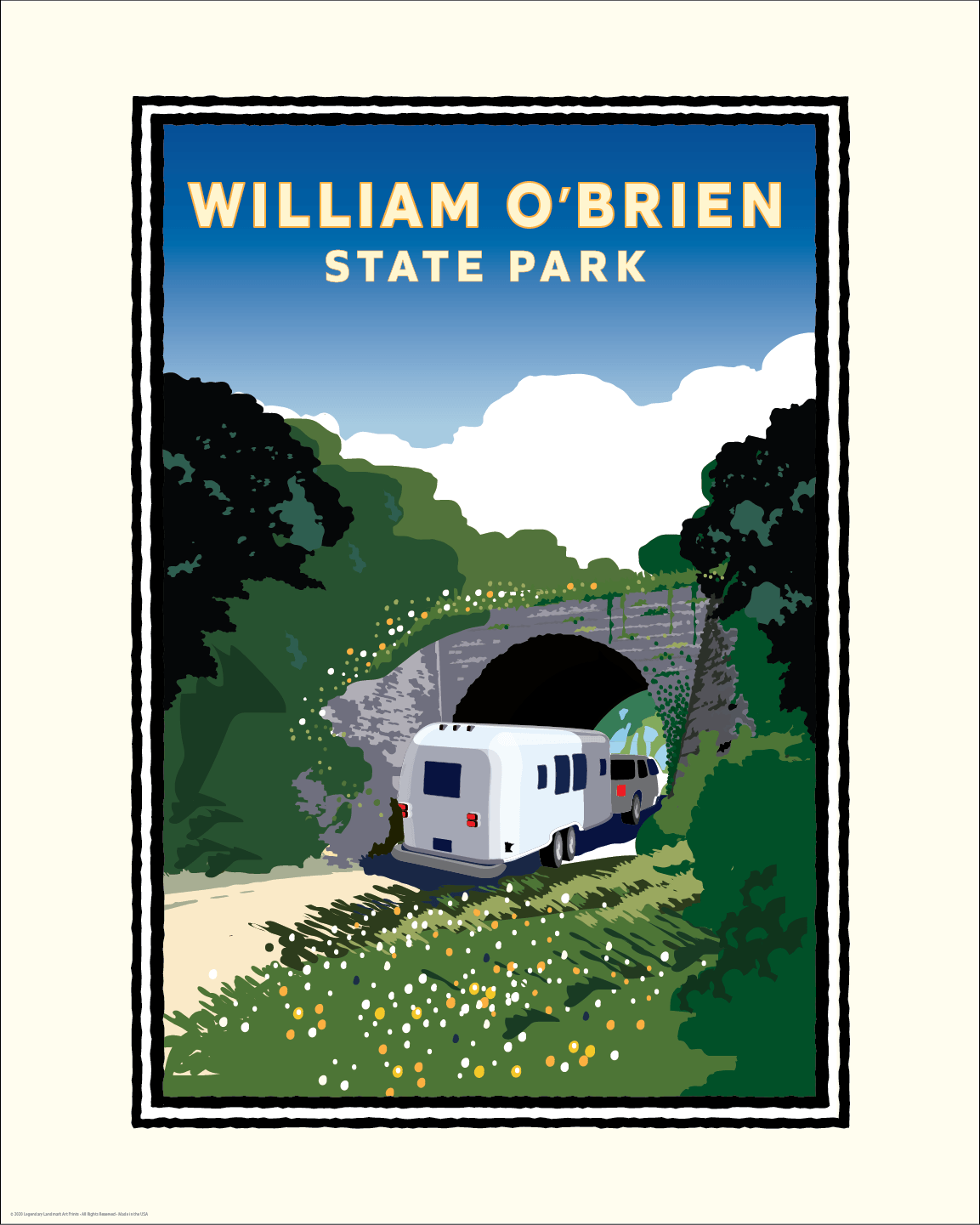 William O'Brien State Park — Folded Card