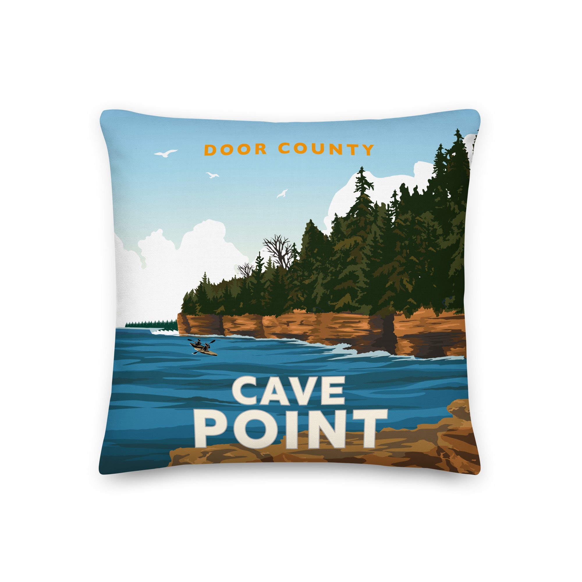 Landmark WI | Cave Point Premium Pillow