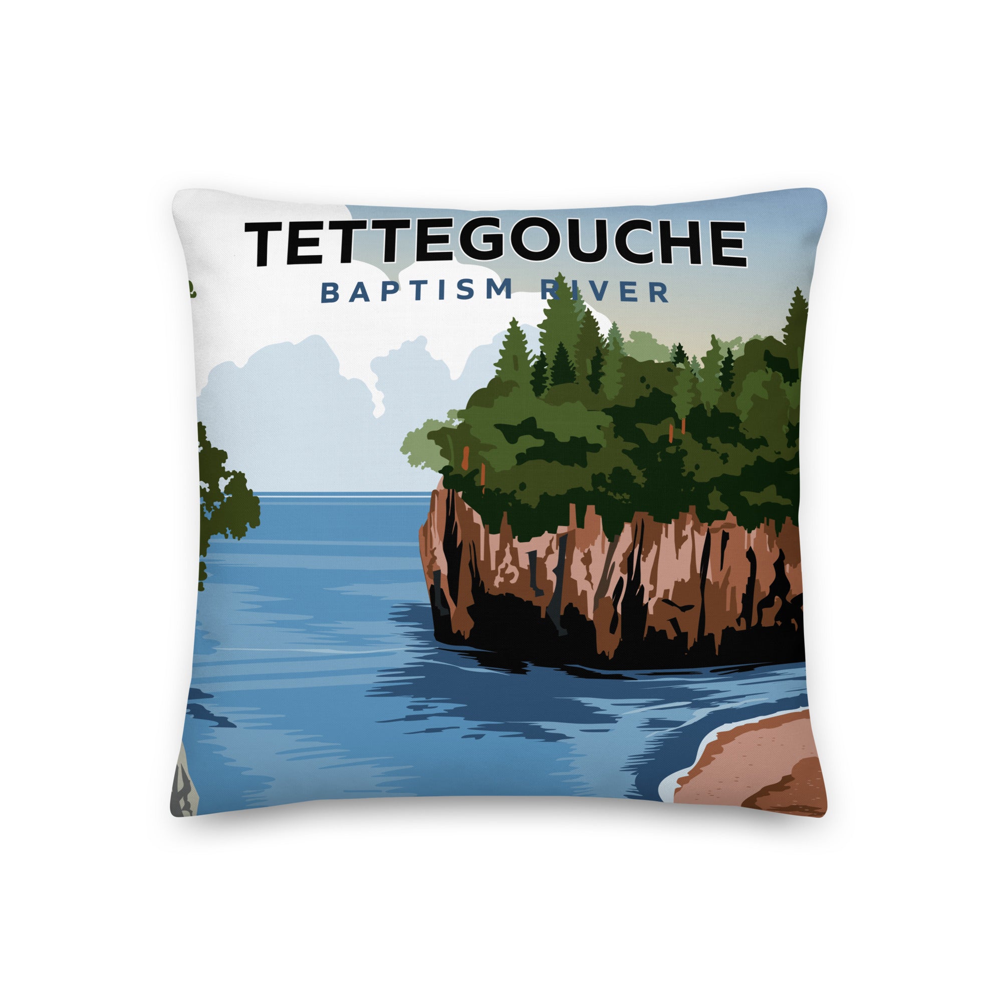 Landmark MN | Tettegouche Baptism River Premium Pillow