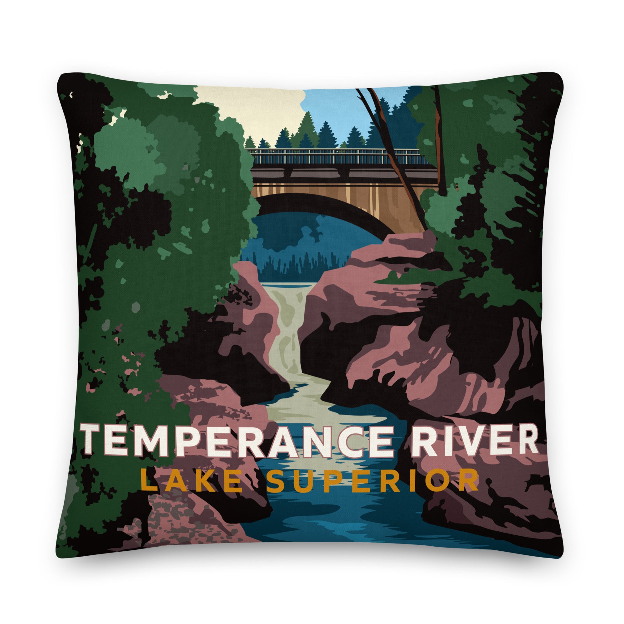 Landmark MN | Temperance River Premium Pillow