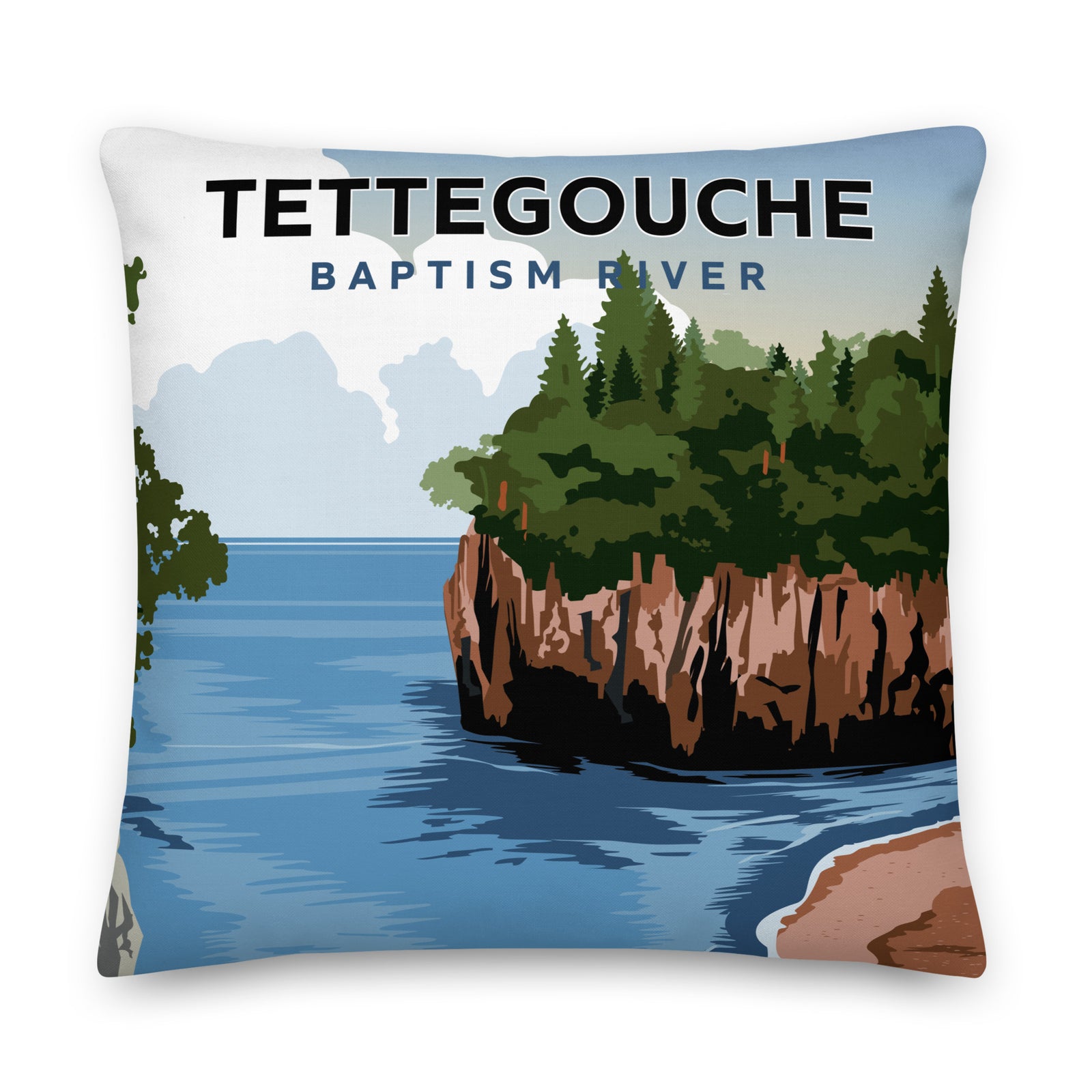 Landmark MN | Tettegouche Baptism River Premium Pillow