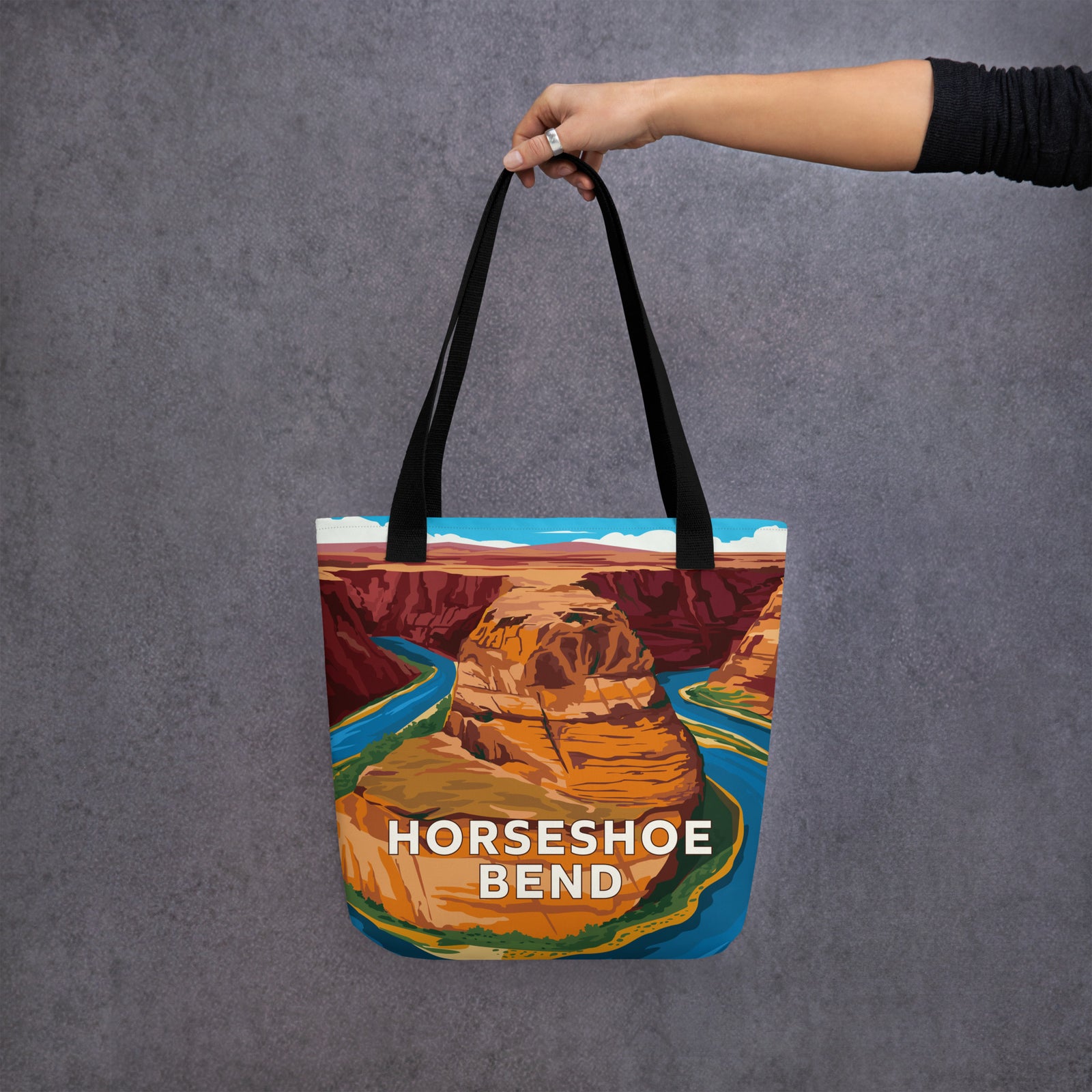 Landmark AZ | Horseshoe Bend Tote bag