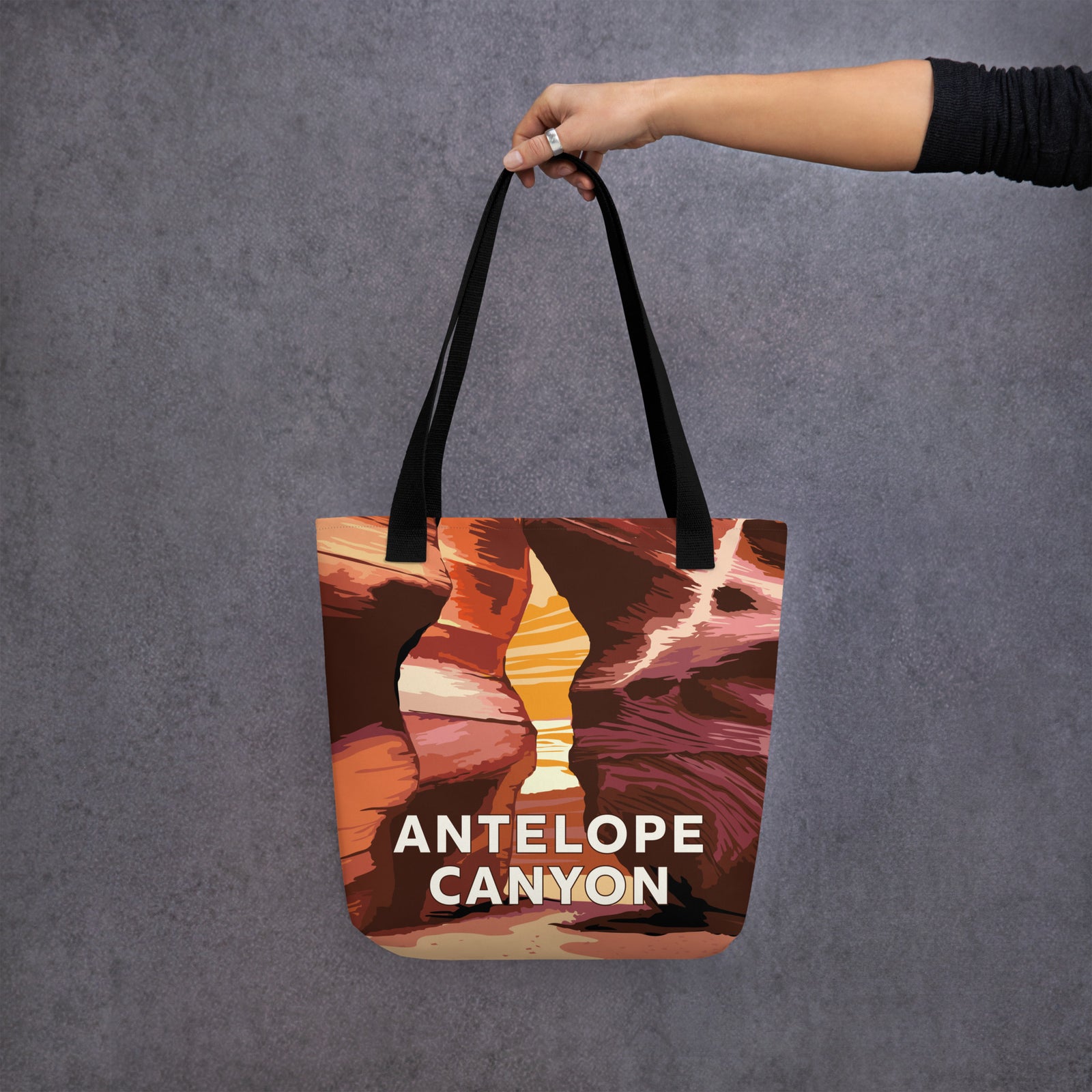 Landmark AZ | Antelope Canyon Tote bag