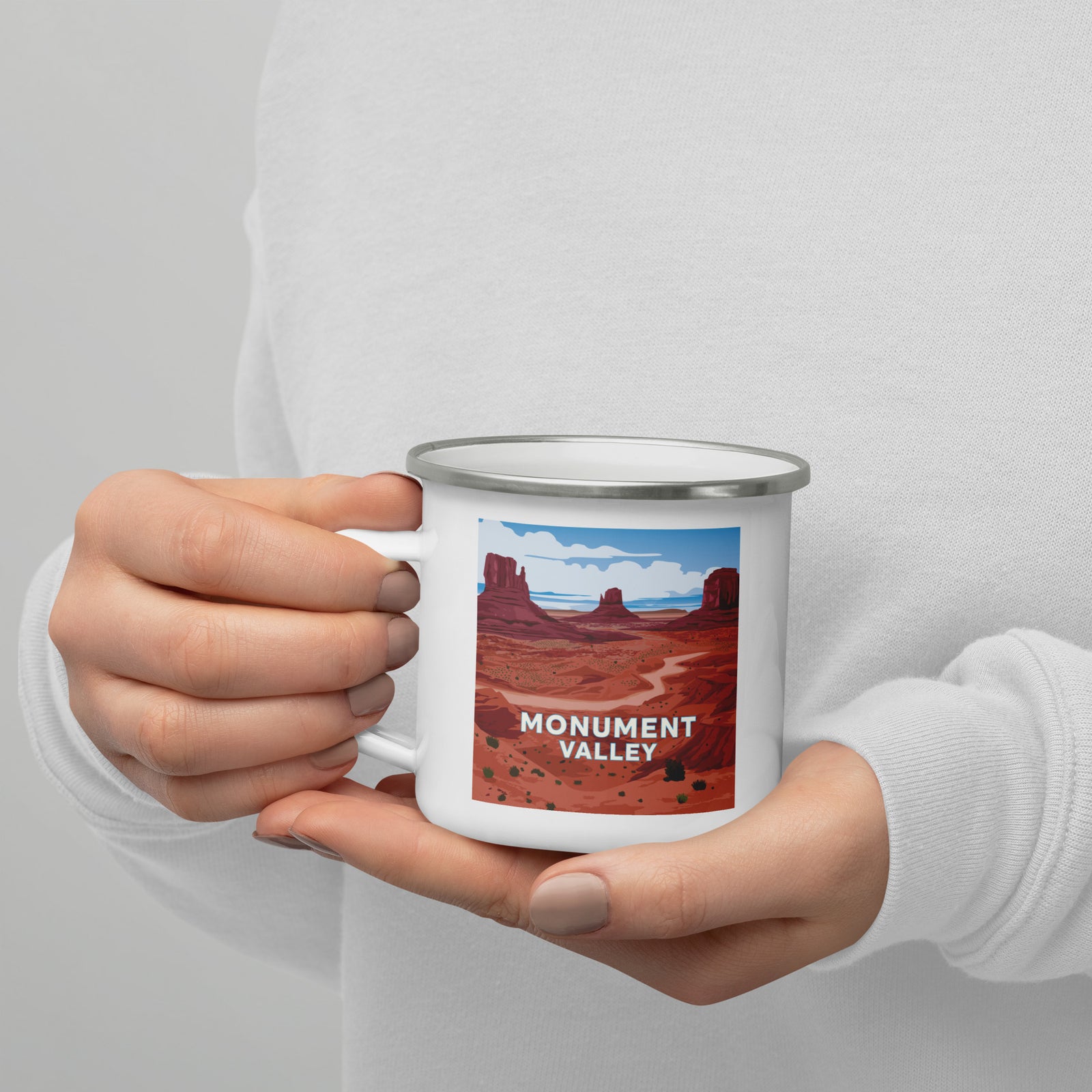 Landmark AZ | Monument Valley Enamel Mug