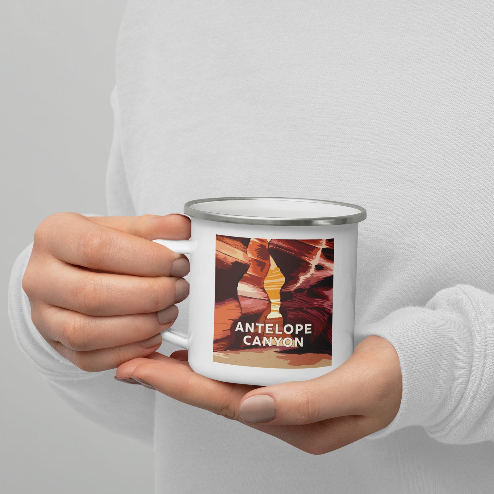 Landmark AZ | Antelope Canyon Enamel Mug