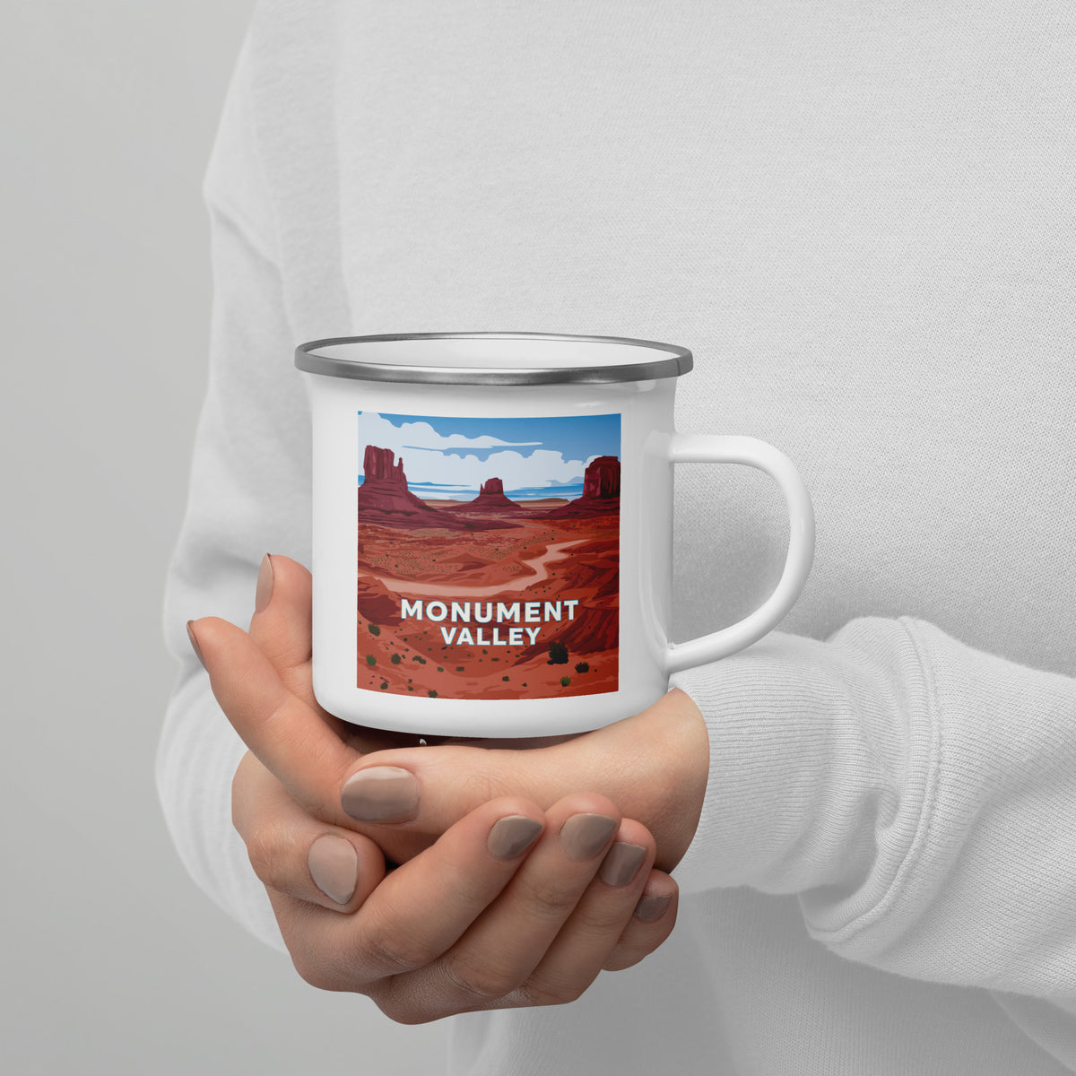 Landmark AZ | Monument Valley Enamel Mug