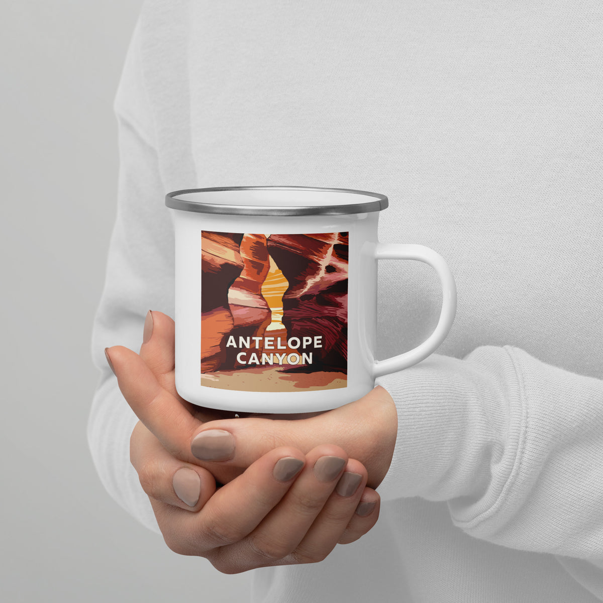 Landmark AZ | Antelope Canyon Enamel Mug