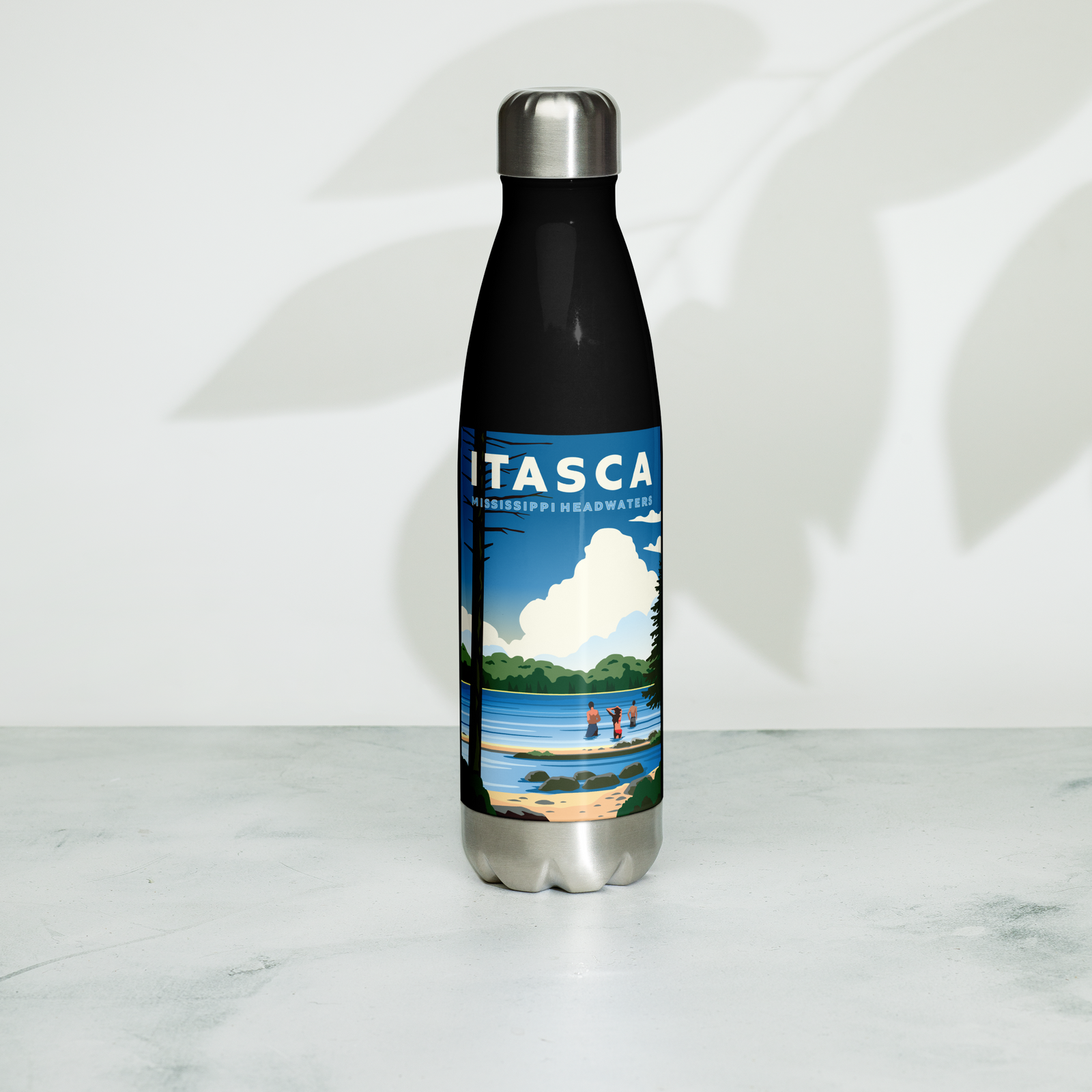 Landmark MN | Itasca Stainless Steel Water Bottle