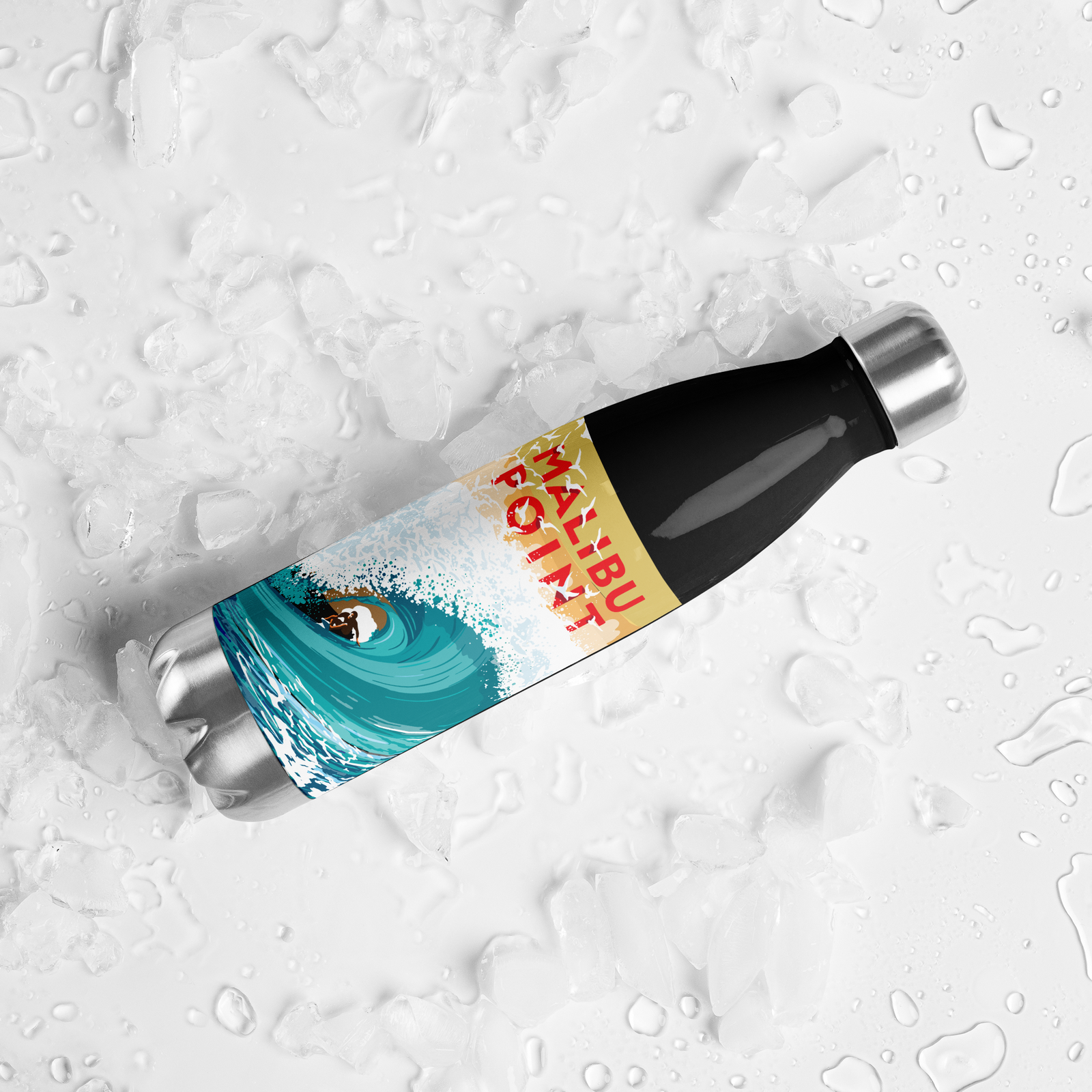 Landmark CA | Malibu Point Stainless Steel Water Bottle