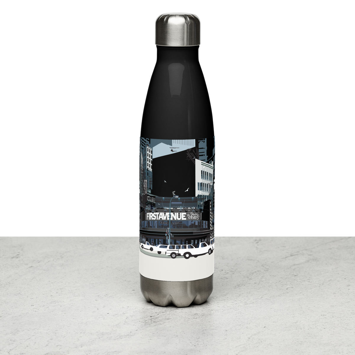 Landmark MN | First Ave Minneapolis Stainless Steel Water Bottle