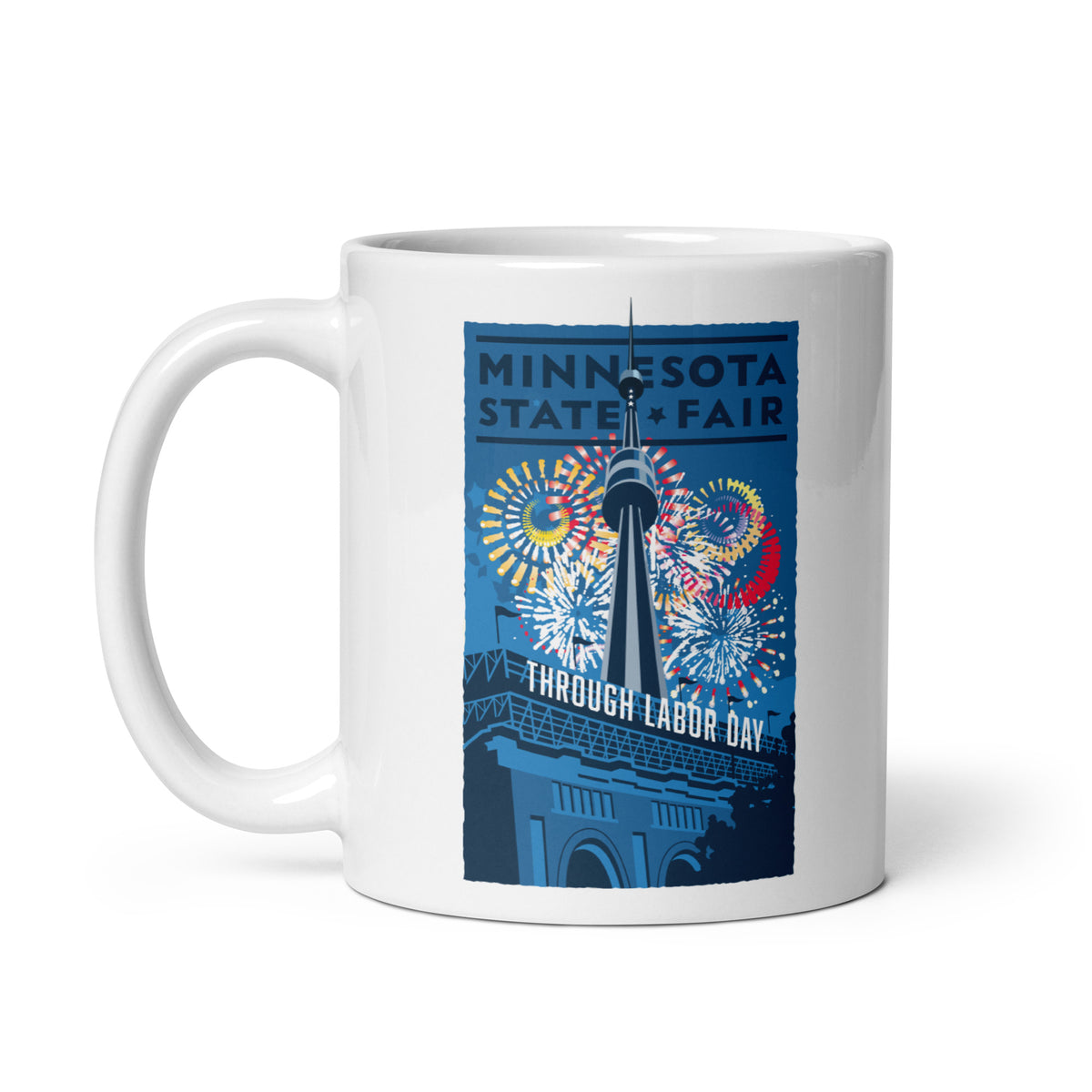 MN State Fair Marquee White Ceramic Mug