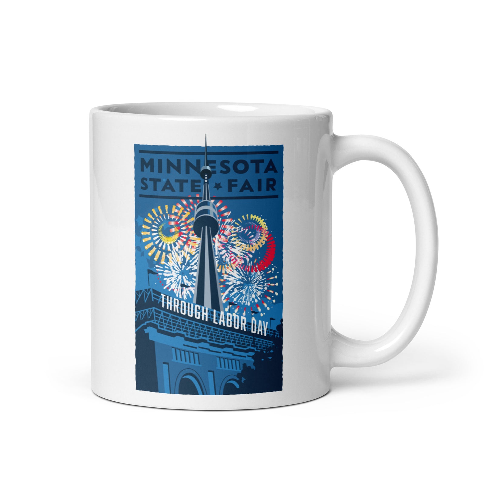 MN State Fair Marquee White Ceramic Mug