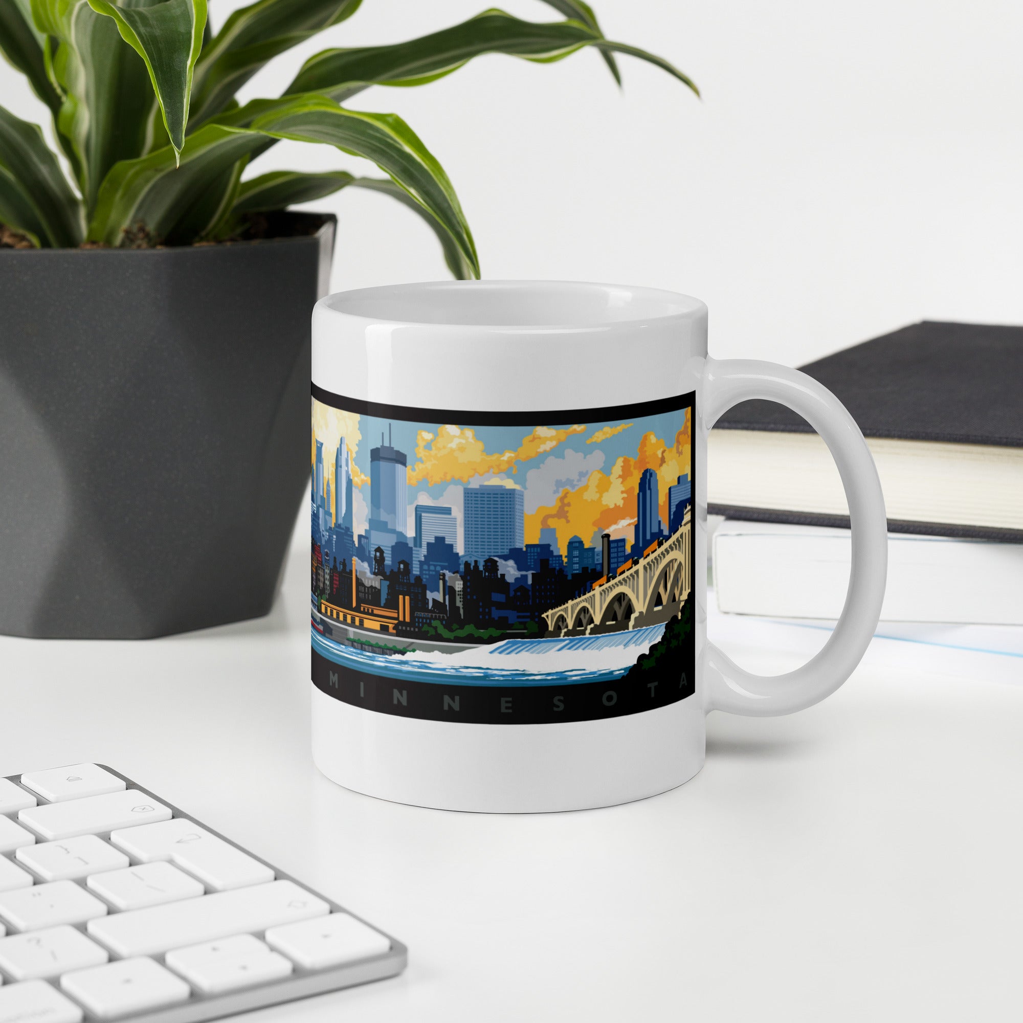 Minneapolis Skyline Ceramic Mug