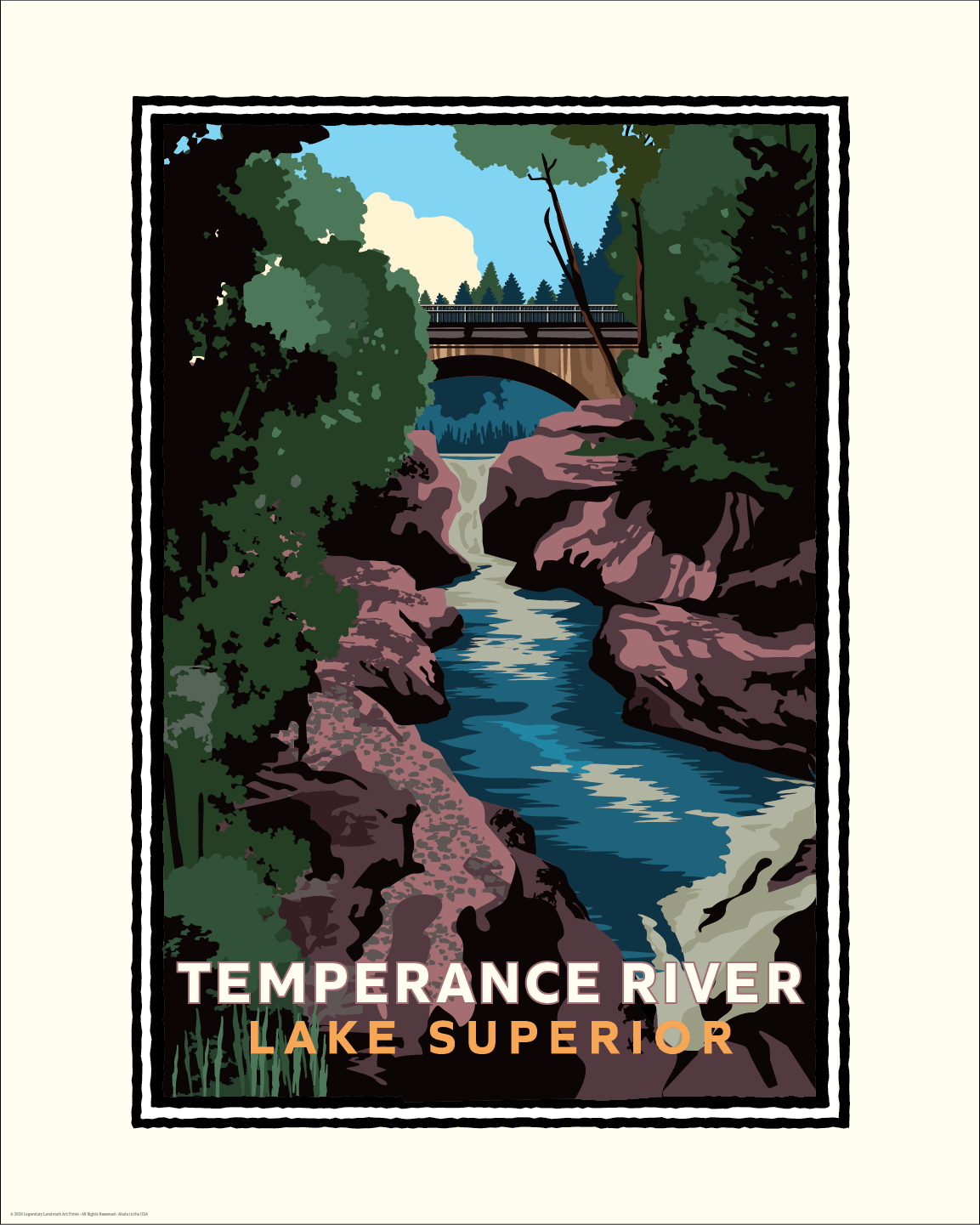 Landmark MN |Temperance River Lake Superior North Shore