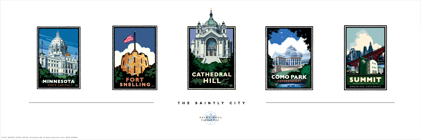 Landmark MN | The Saintly City Collection St Paul