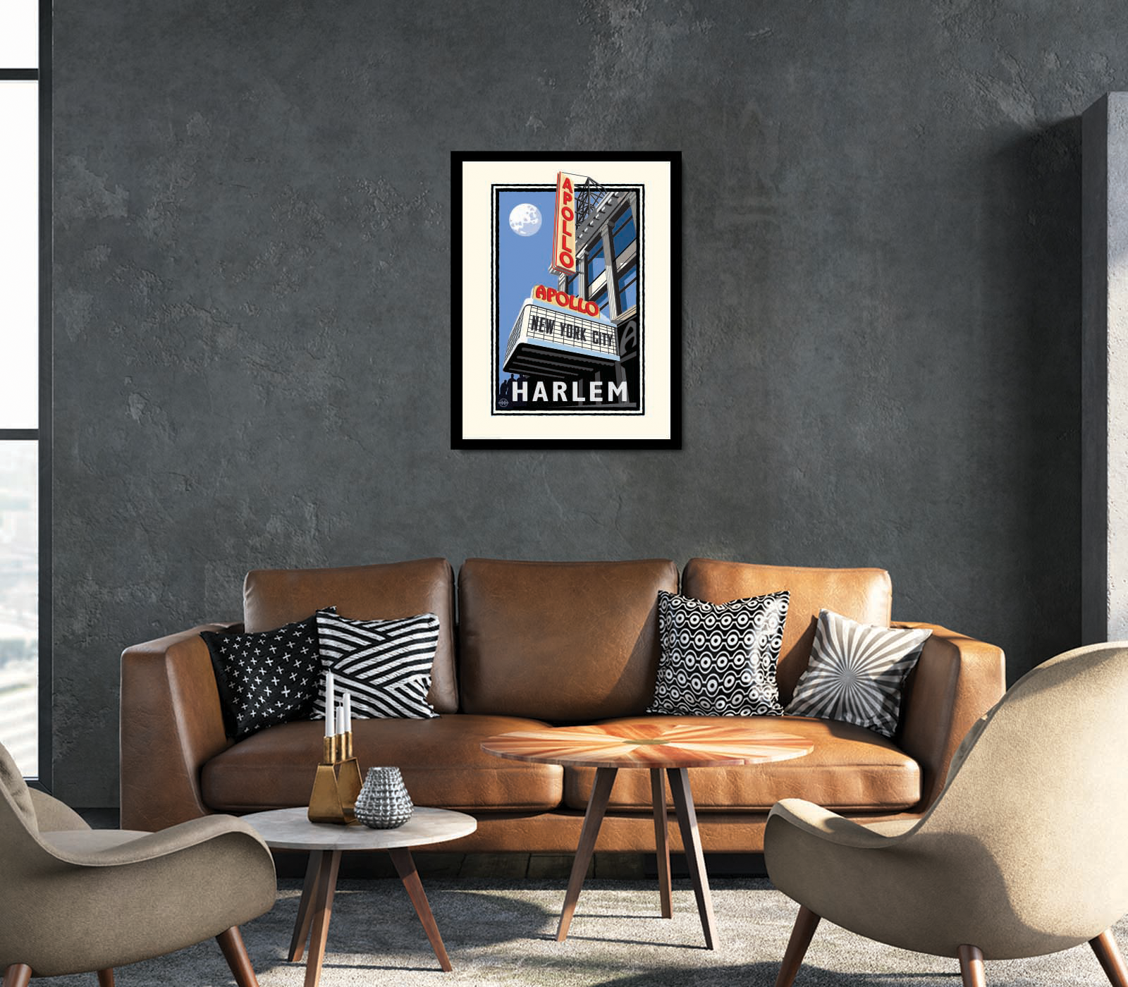 Landmark NY | Apollo Theater Harlem New York City Art Print